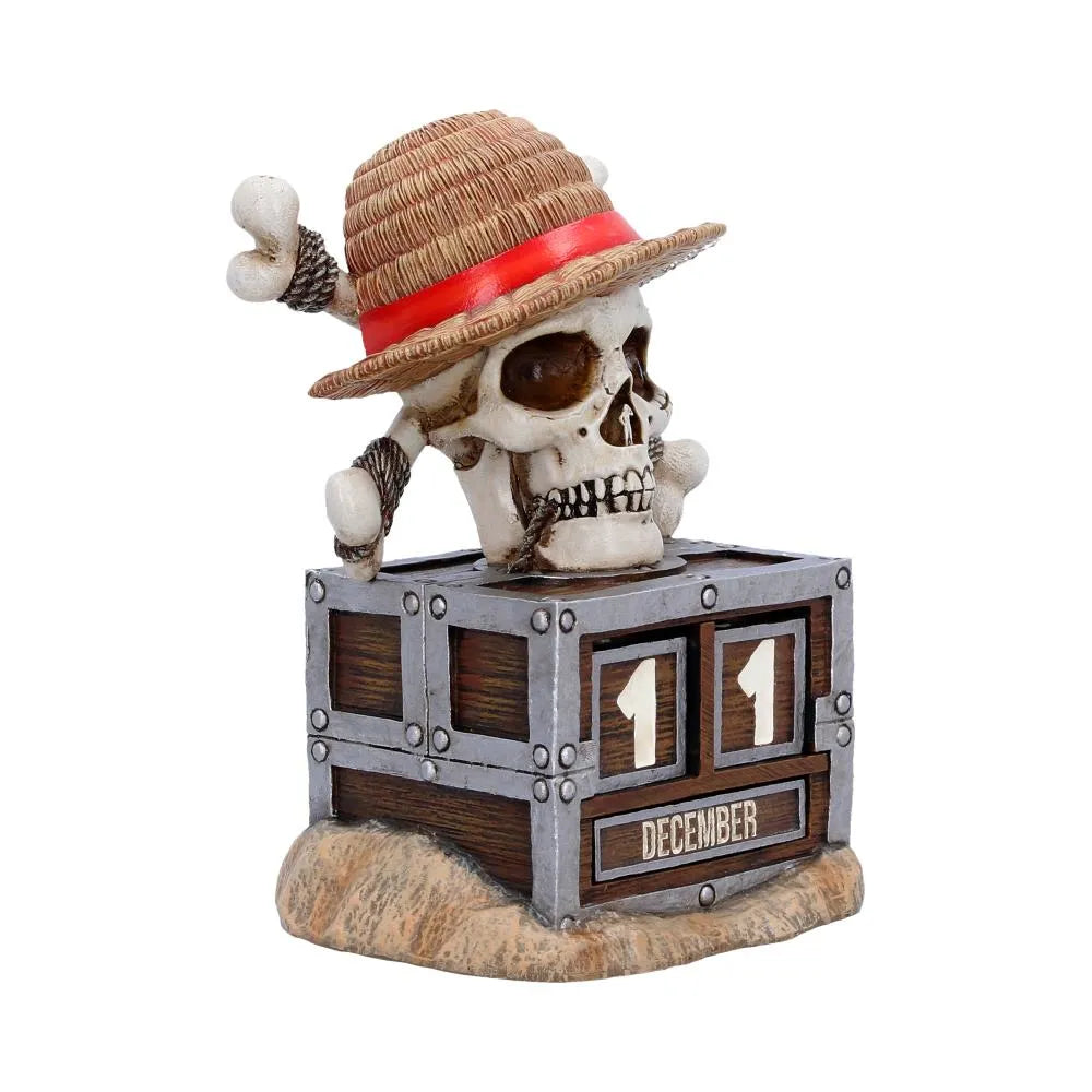 ONE PIECE LUFFY JOLLY ROGER PERPETUAL CALENDAR NEMESIS NOW