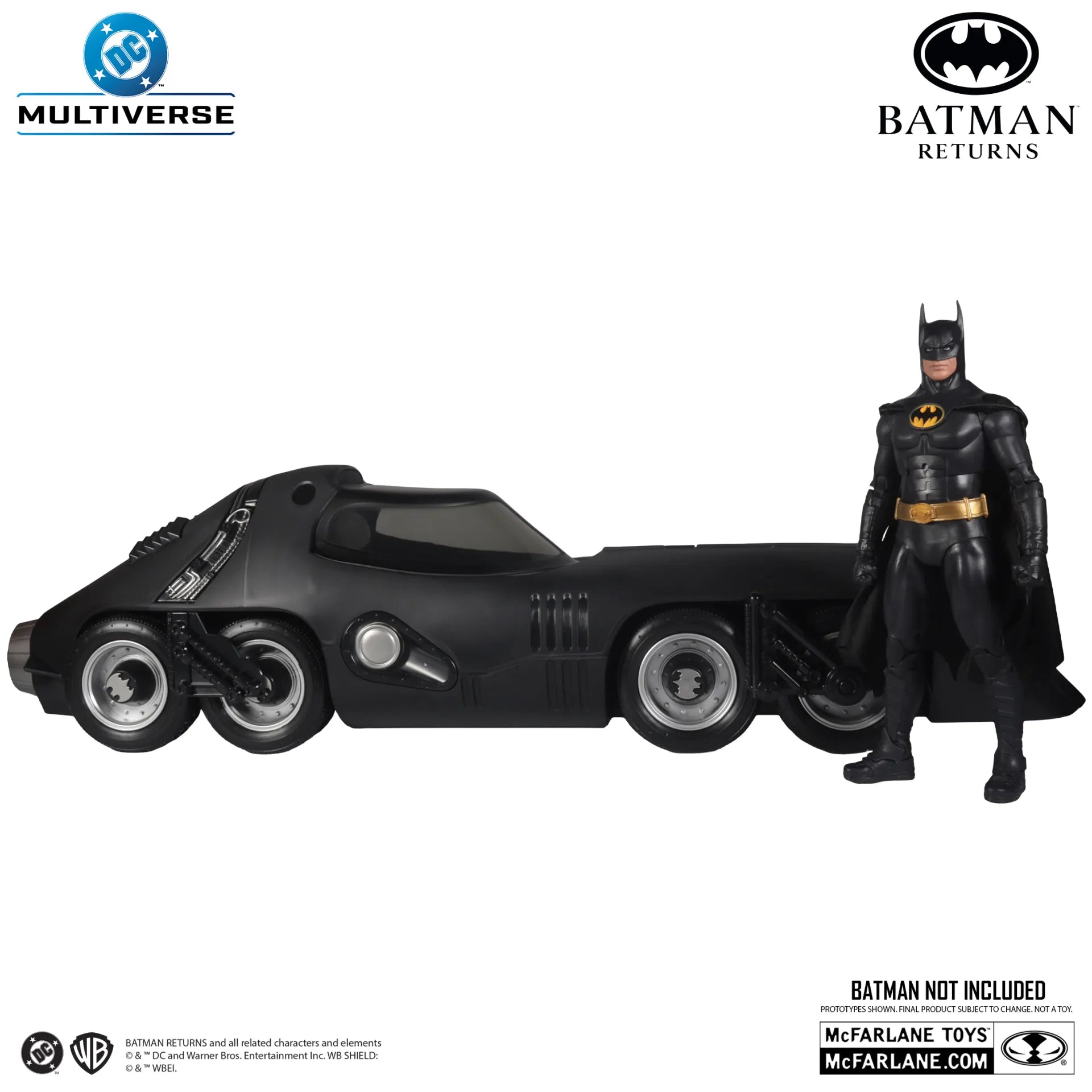 DC THEATRICAL VEHICLES BATMAN RETURNS BATMISSILE McFARLANE TOYS 25