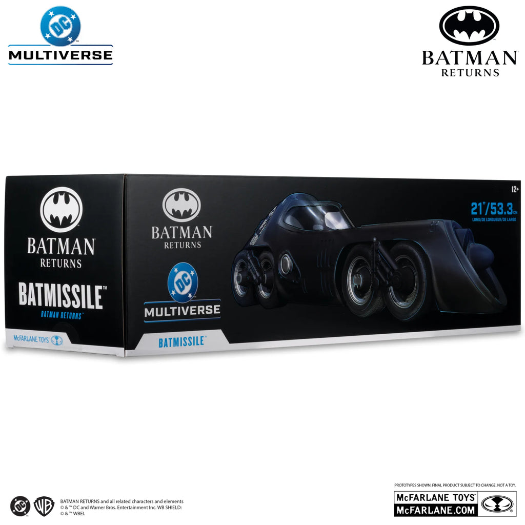 DC THEATRICAL VEHICLES BATMAN RETURNS BATMISSILE McFARLANE TOYS 25