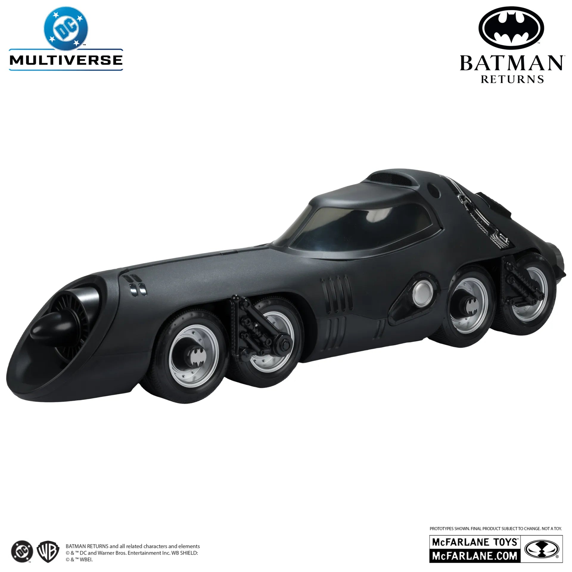 DC THEATRICAL VEHICLES BATMAN RETURNS BATMISSILE McFARLANE TOYS 25