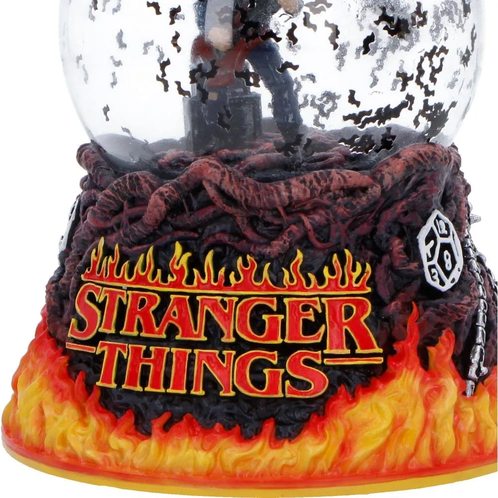 STRANGER THINGS EDDIE'S SACRIFICE SNOW GLOBE NEMESIS NOW
