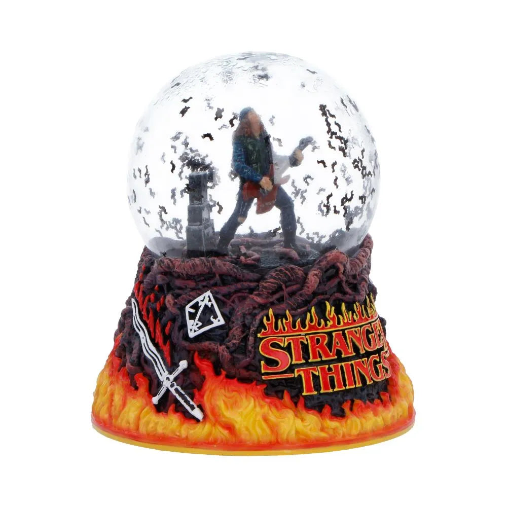 STRANGER THINGS EDDIE'S SACRIFICE SNOW GLOBE NEMESIS NOW