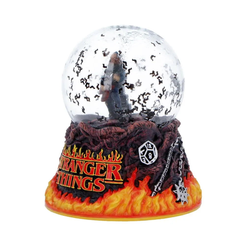 STRANGER THINGS EDDIE'S SACRIFICE SNOW GLOBE NEMESIS NOW