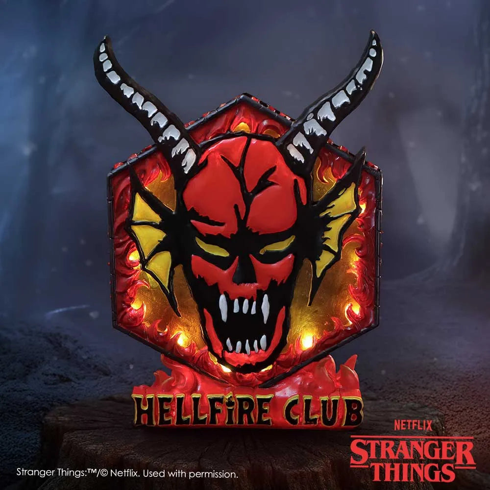 STRANGER THINGS HELLFIRE CLUB USB LAMP NEMESIS NOW