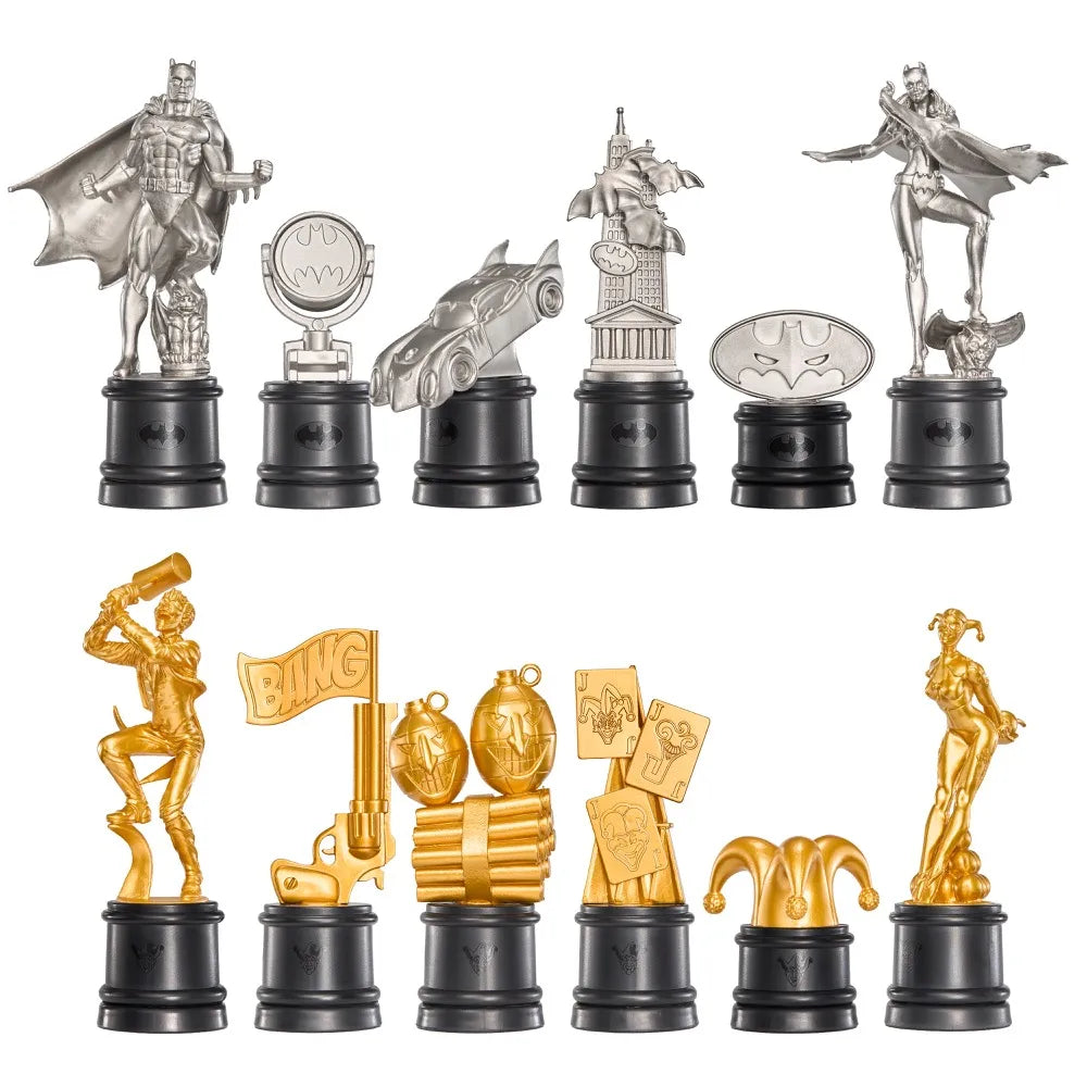DC BATMAN VS THE JOKER CHESS SET NOBLE COLLECTIONS