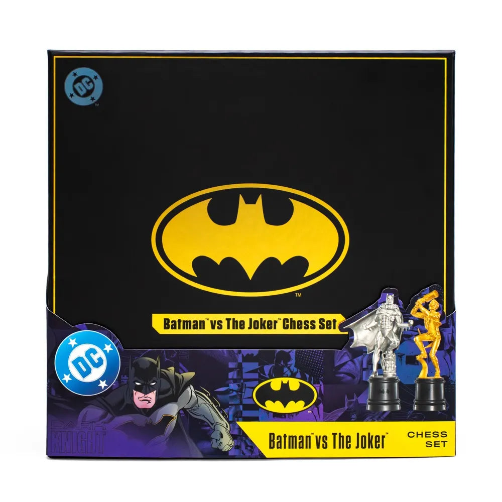 DC BATMAN VS THE JOKER CHESS SET NOBLE COLLECTIONS