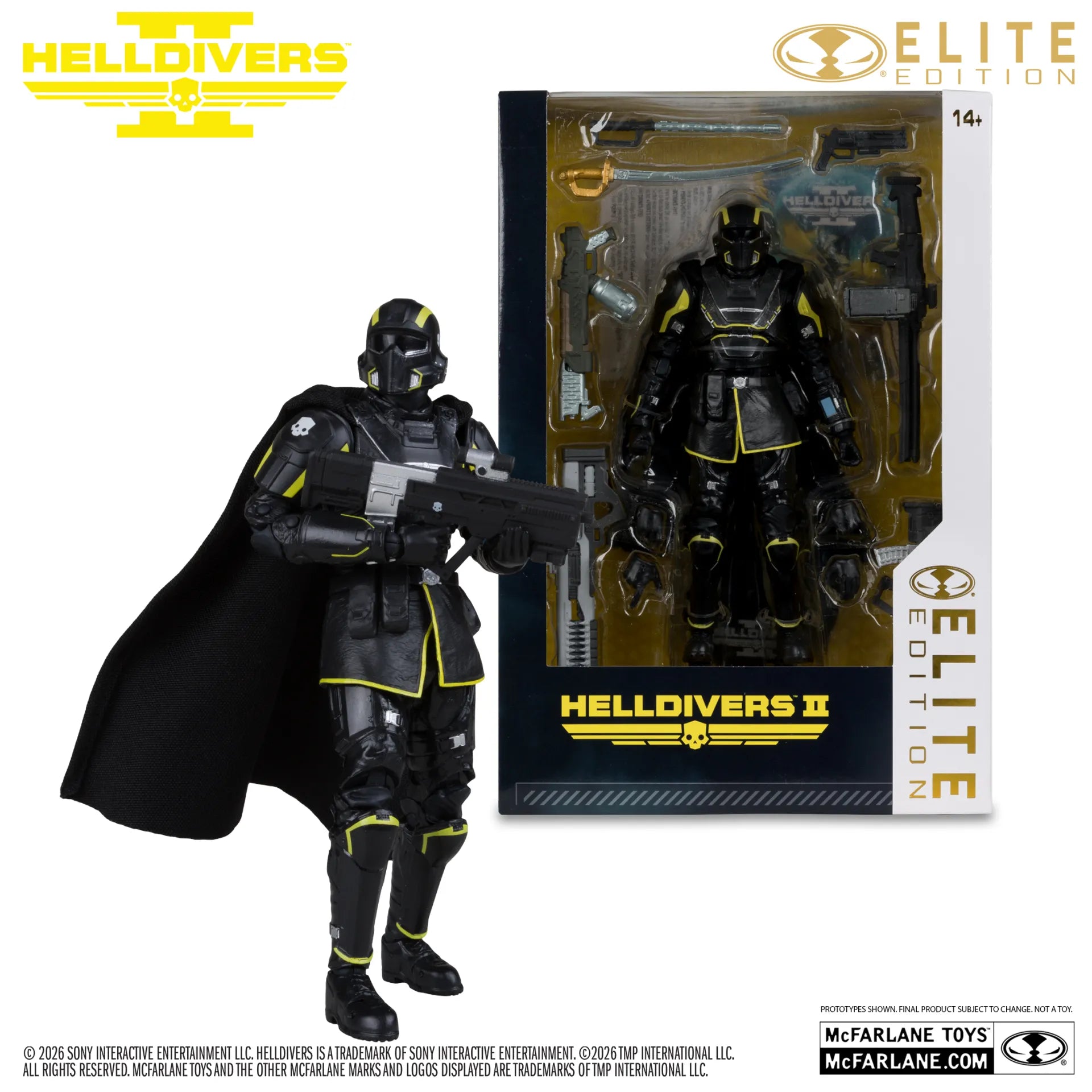 MCFARLANE ELITE 7INCH HELLDIVERS 2 B-01 TACTICAL ACTION FIGURE McFARLANE TOYS 25