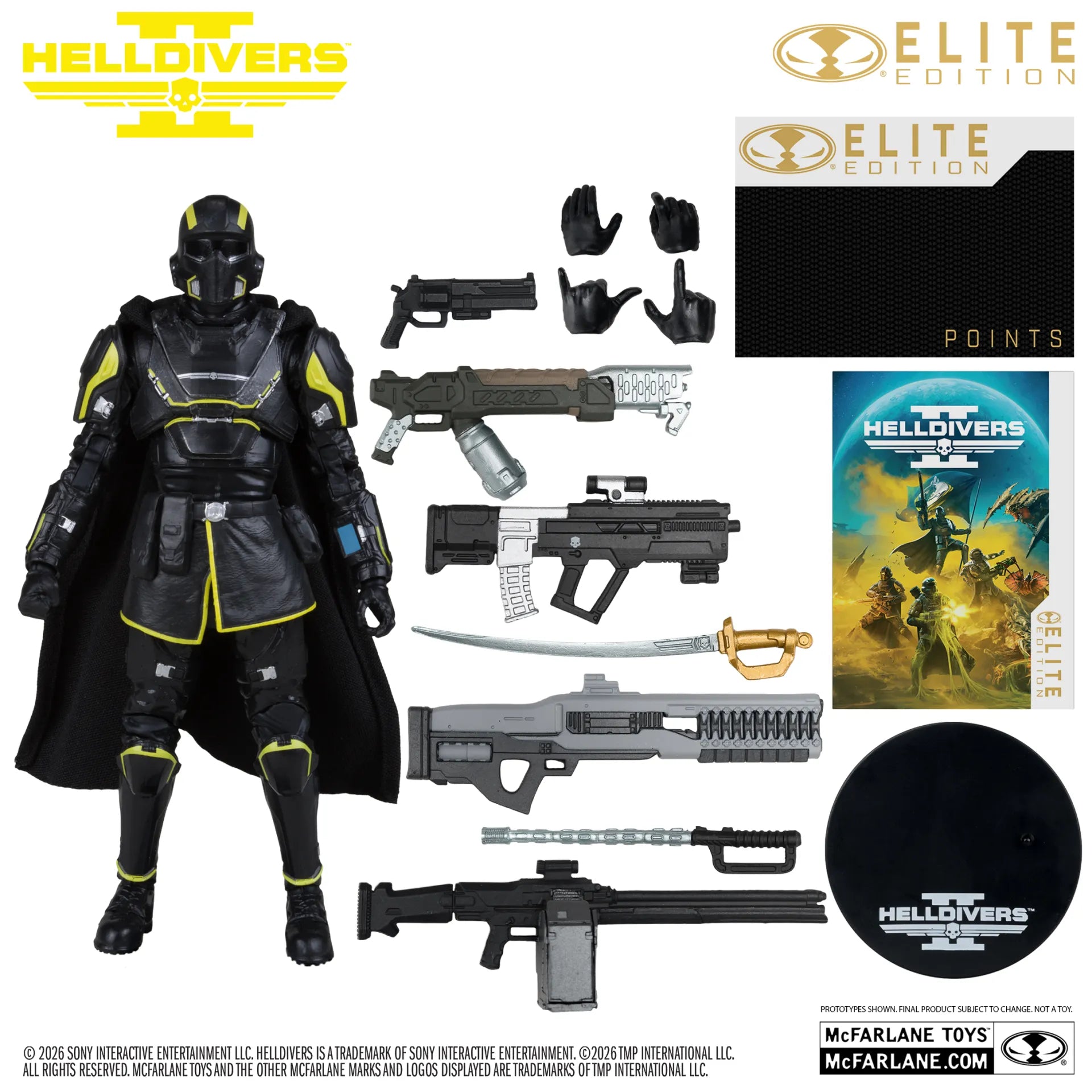 MCFARLANE ELITE 7INCH HELLDIVERS 2 B-01 TACTICAL ACTION FIGURE McFARLANE TOYS 25