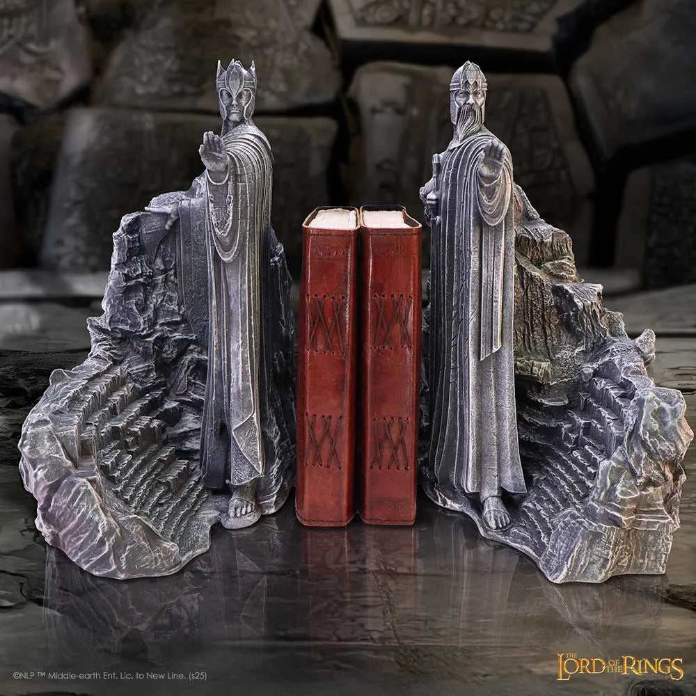 THE LORD OF THE RINGS GATES OF ARGONATH BOOKENDS (large) NEMESIS NOW