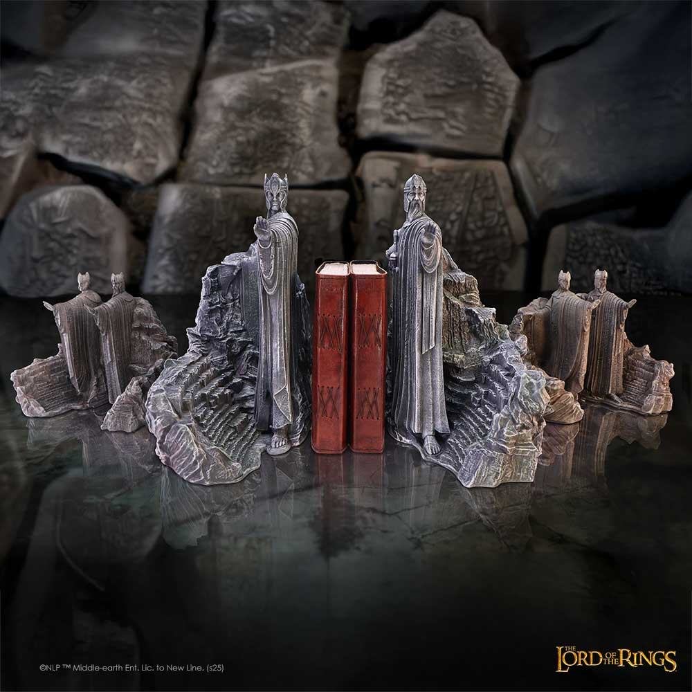 THE LORD OF THE RINGS GATES OF ARGONATH BOOKENDS (large) NEMESIS NOW