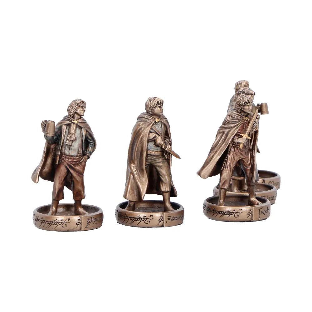 THE LORD OF THE RINGS THE HOBBITS OF THE SHIRE FIGURINE NEMESIS NOW