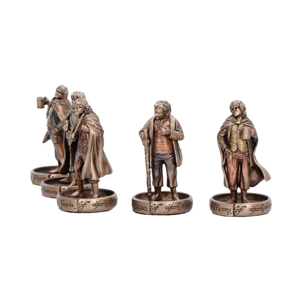 THE LORD OF THE RINGS THE HOBBITS OF THE SHIRE FIGURINE NEMESIS NOW