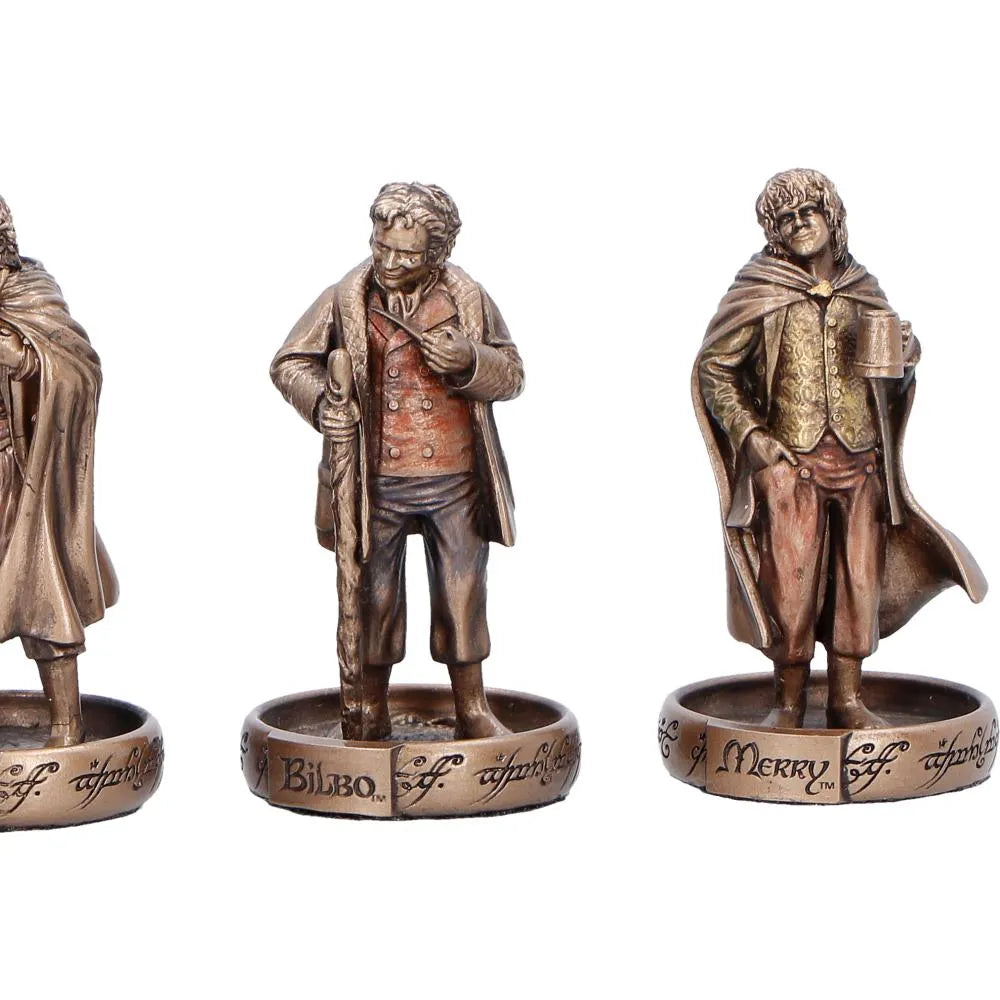 THE LORD OF THE RINGS THE HOBBITS OF THE SHIRE FIGURINE NEMESIS NOW