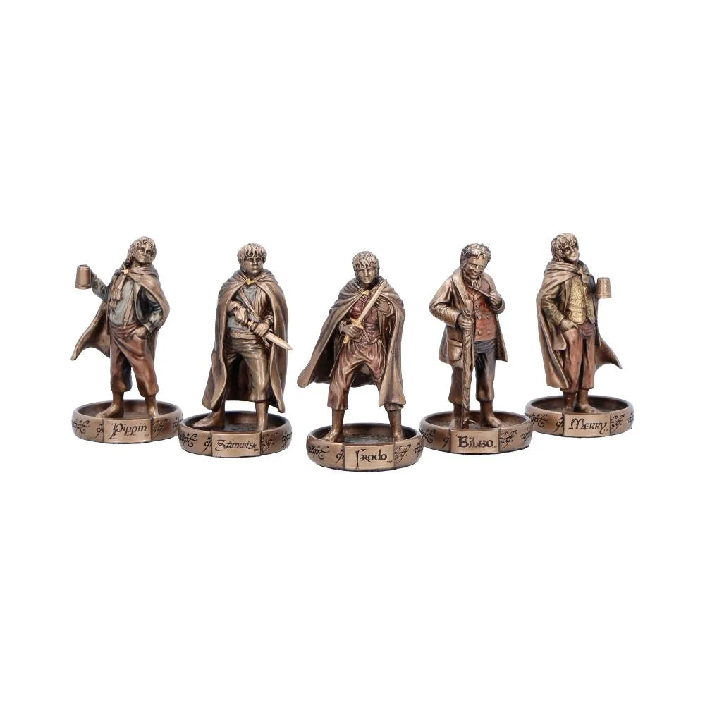 THE LORD OF THE RINGS THE HOBBITS OF THE SHIRE FIGURINE NEMESIS NOW