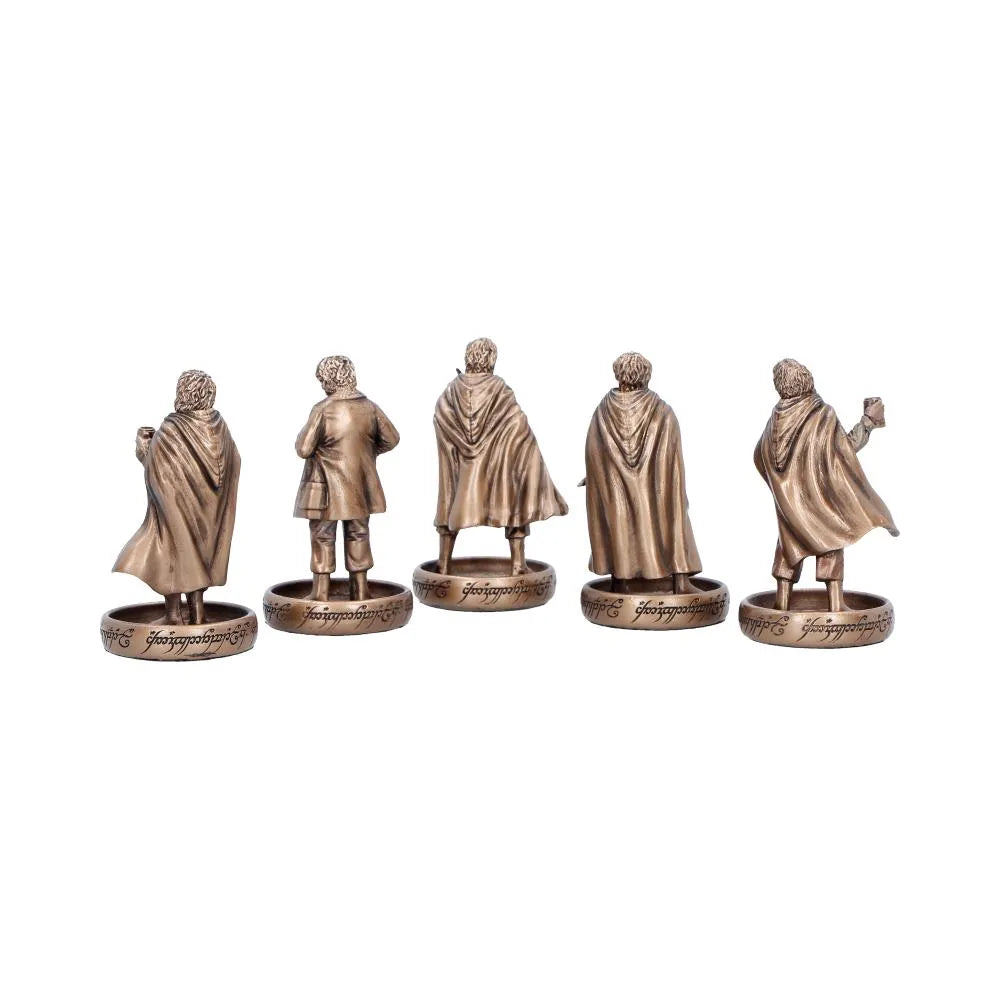 THE LORD OF THE RINGS THE HOBBITS OF THE SHIRE FIGURINE NEMESIS NOW