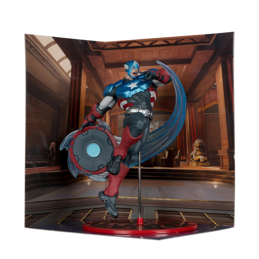 MARVEL RIVALS COLLECTION 1:10TH WV1 CAPTAIN AMERICA McFARLANE TOYS 25