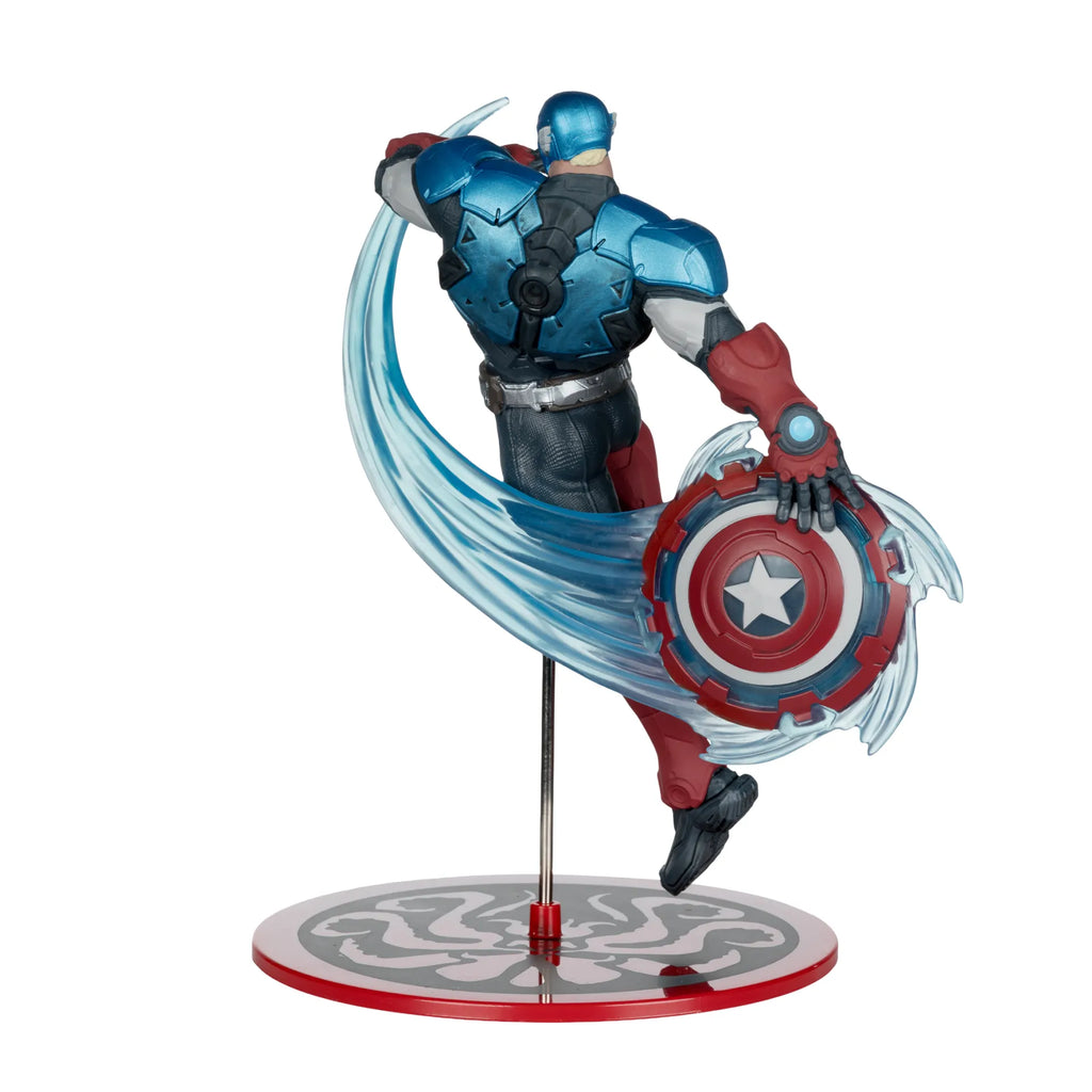 MARVEL RIVALS COLLECTION 1:10TH WV1 CAPTAIN AMERICA McFARLANE TOYS 25