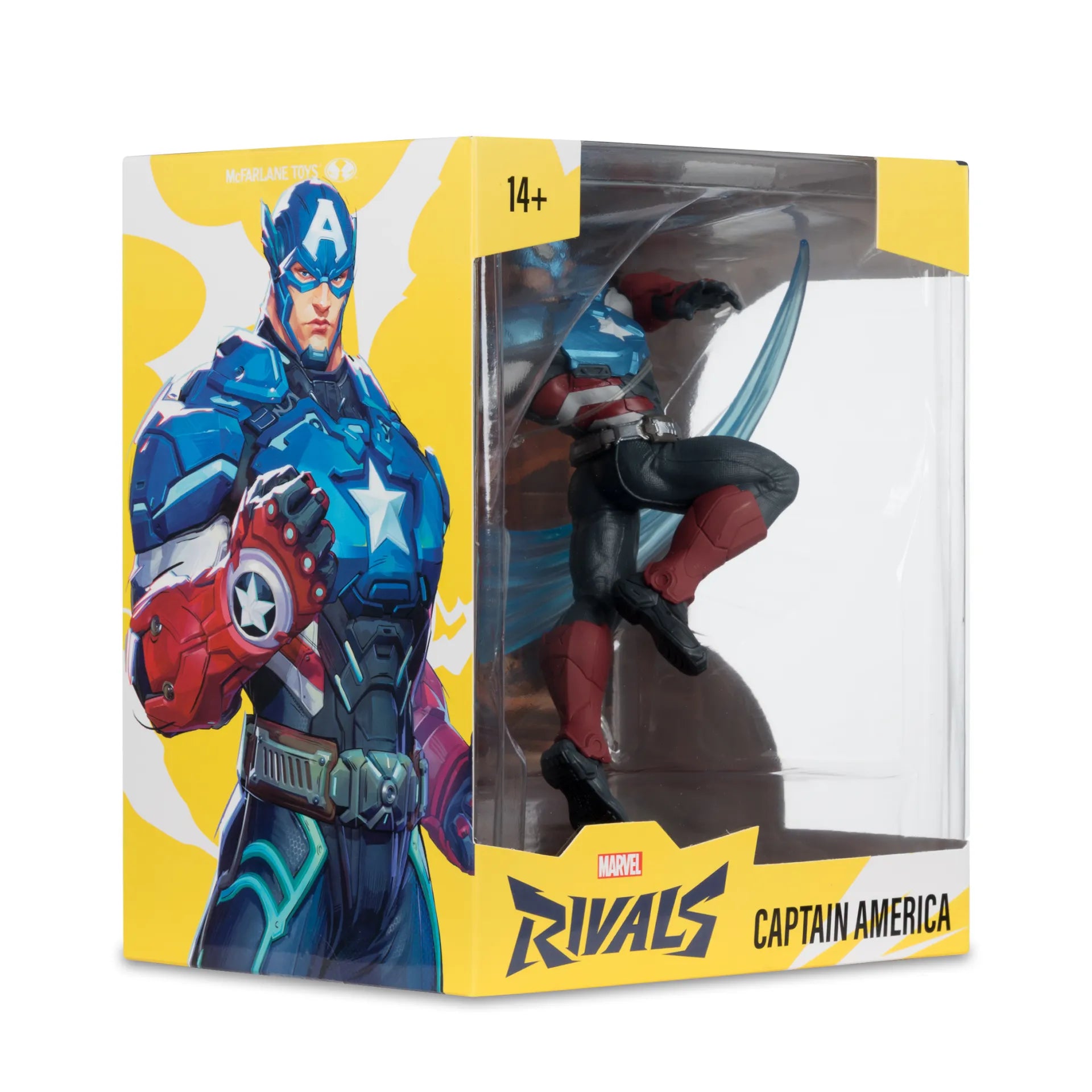 MARVEL RIVALS COLLECTION 1:10TH WV1 CAPTAIN AMERICA McFARLANE TOYS 25