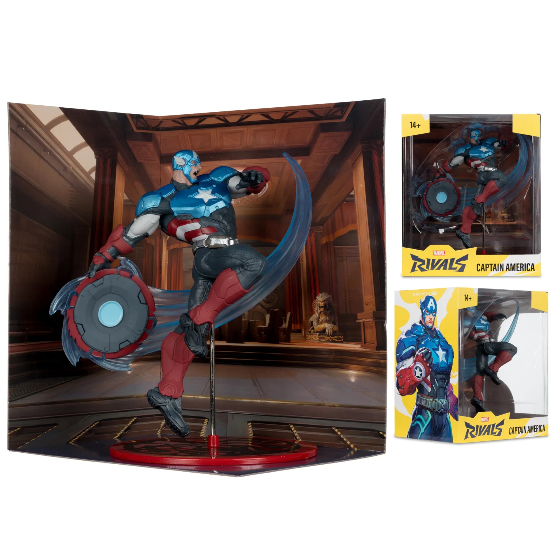 MARVEL RIVALS COLLECTION 1:10TH WV1 CAPTAIN AMERICA McFARLANE TOYS 25