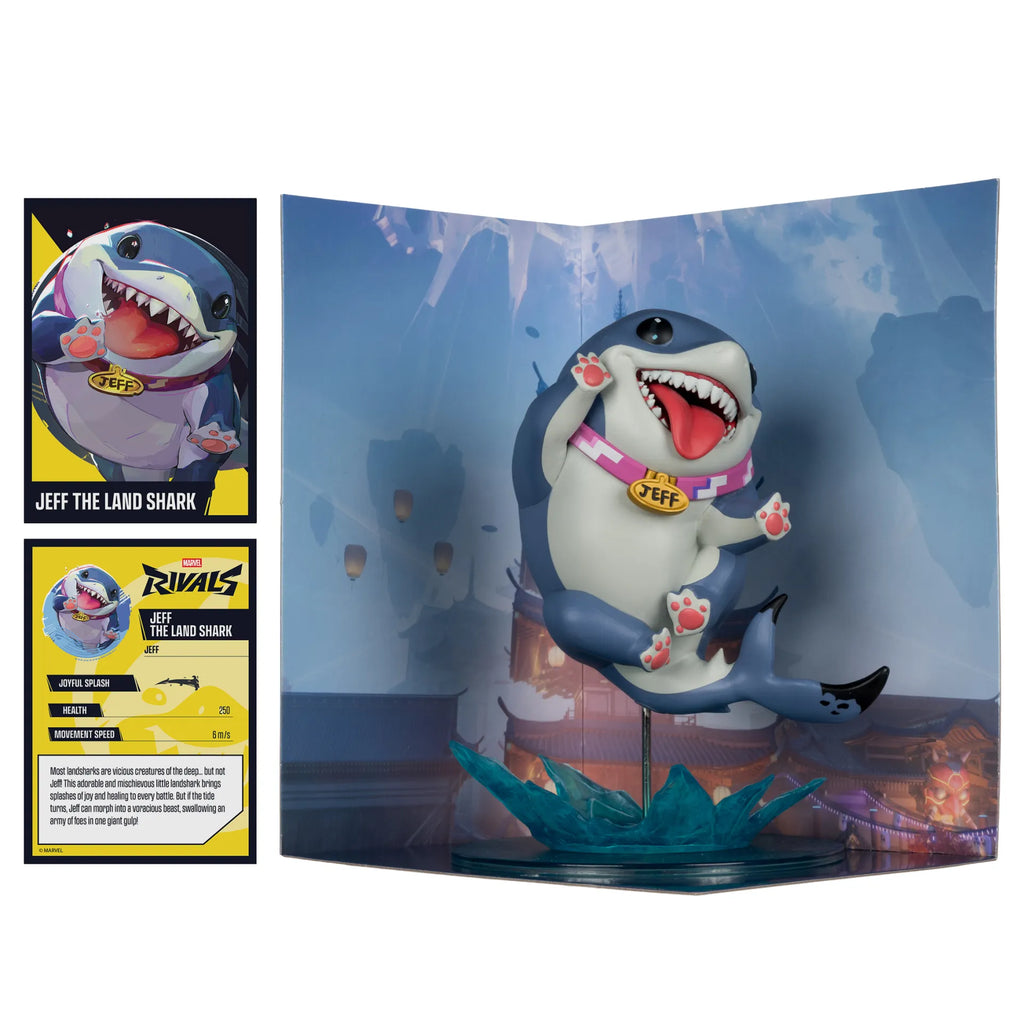 MARVEL RIVALS COLLECTION 1:10TH WV1 GAMERVERSE JEFF THE LANDSHARK McFARLANE TOYS 25