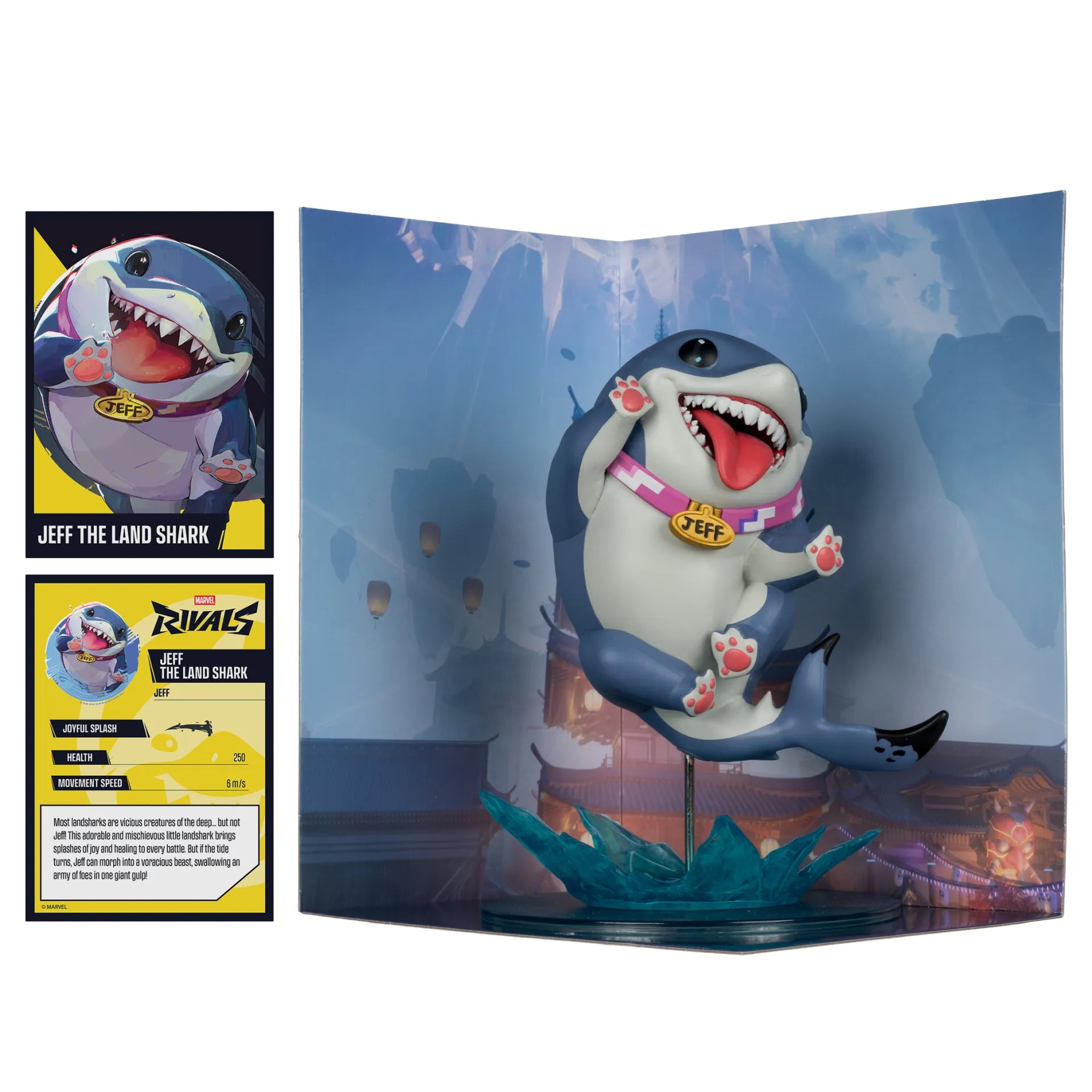 MARVEL RIVALS COLLECTION 1:10TH WV1 GAMERVERSE JEFF THE LANDSHARK McFARLANE TOYS 25
