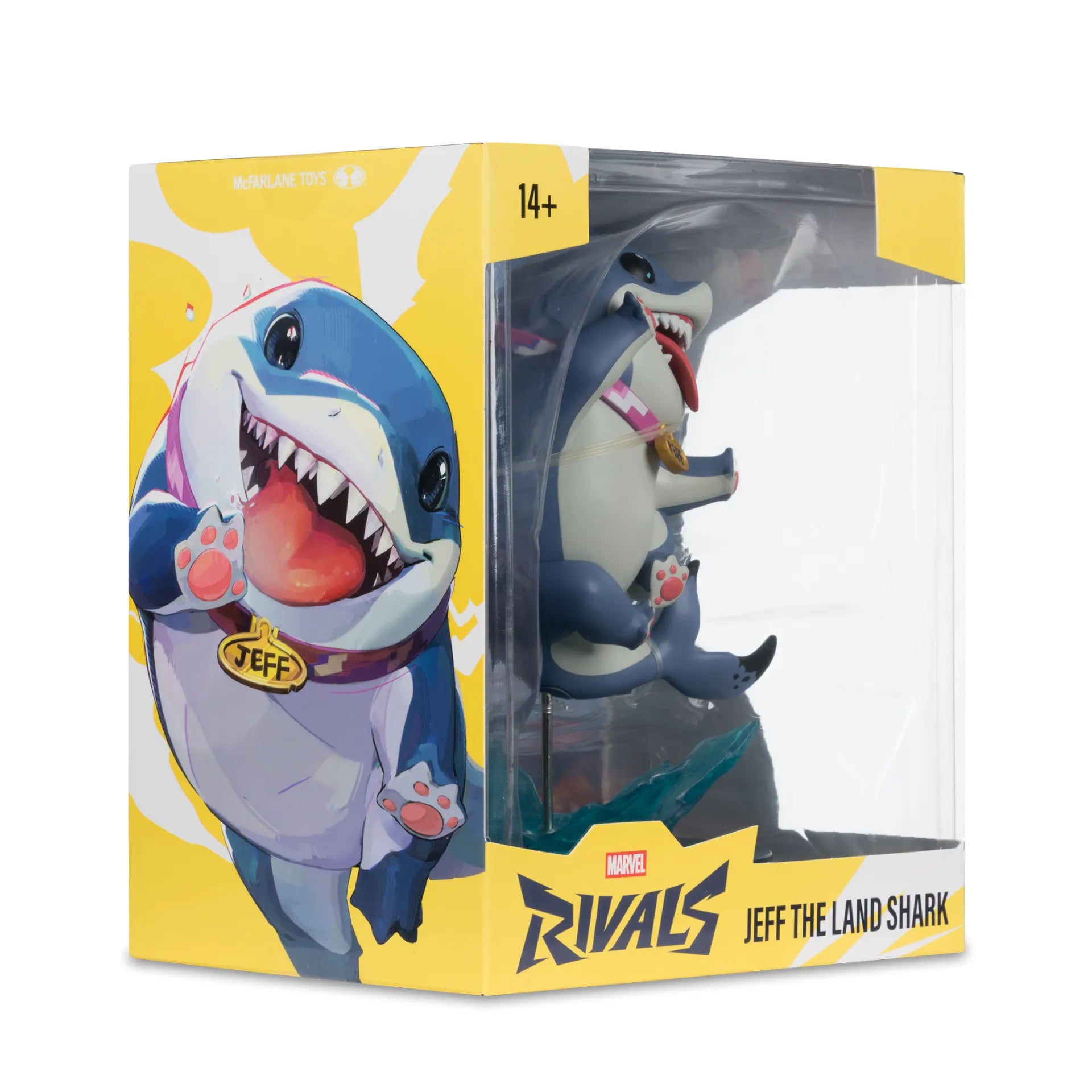 MARVEL RIVALS COLLECTION 1:10TH WV1 GAMERVERSE JEFF THE LANDSHARK McFARLANE TOYS 25