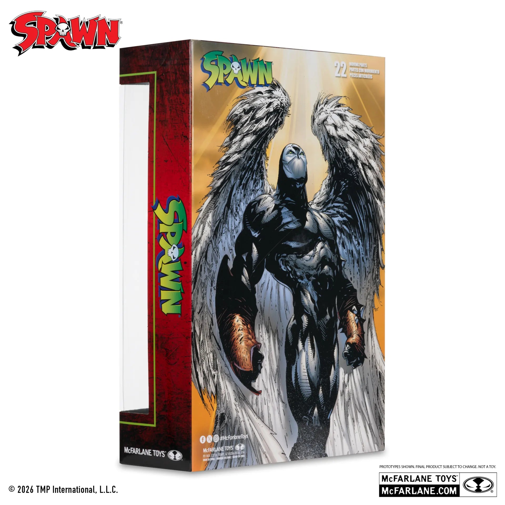SPAWN 7INCH WAVE 9 WINGS OF REDEMPTION SPAWN ACTION FIGURE McFARLANE TOYS 25