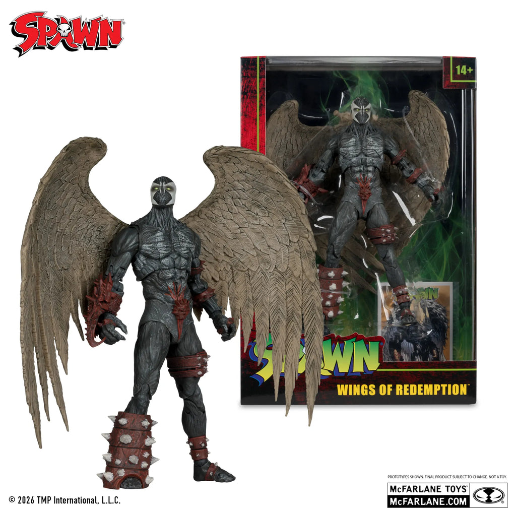 SPAWN 7INCH WAVE 9 WINGS OF REDEMPTION SPAWN ACTION FIGURE McFARLANE TOYS 25