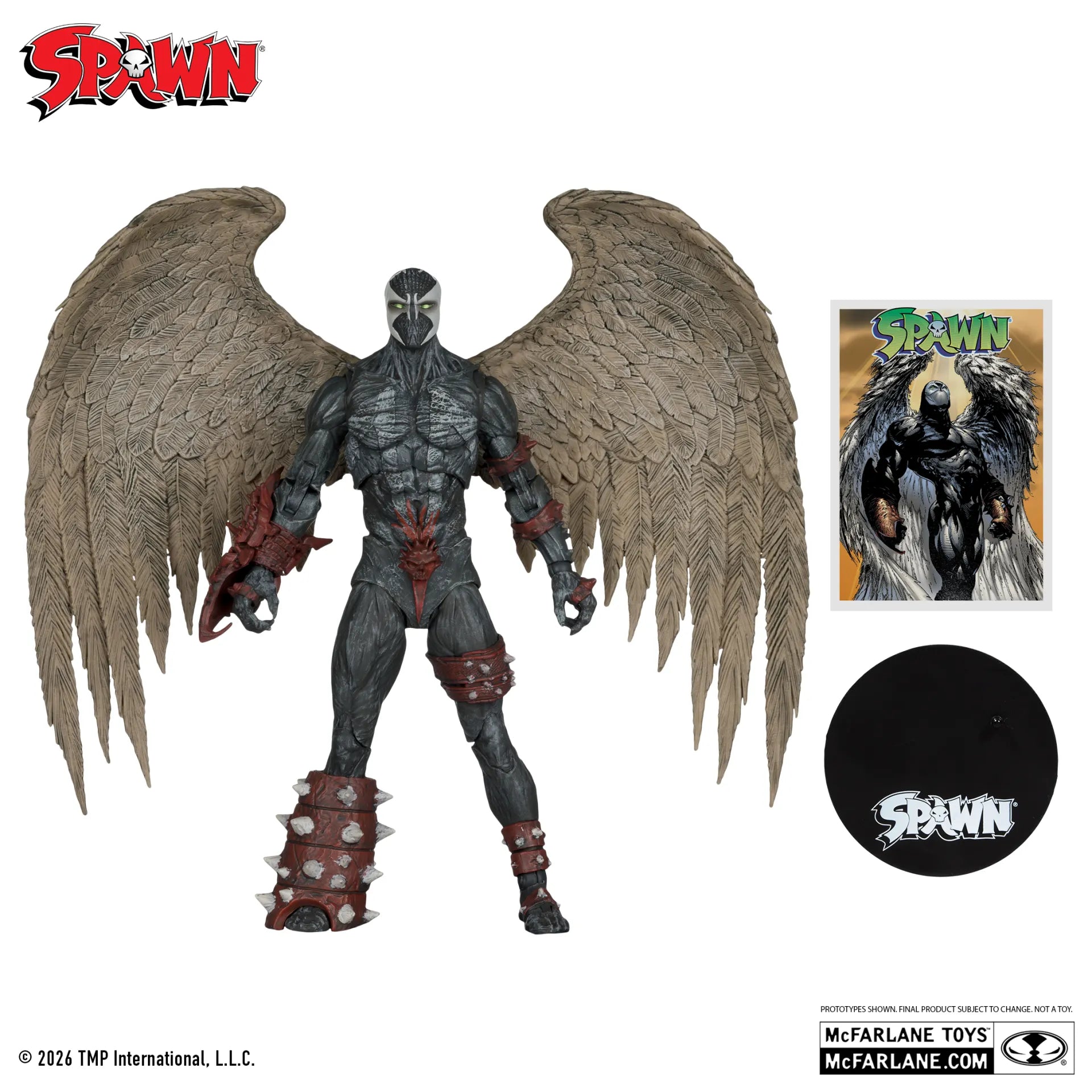SPAWN 7INCH WAVE 9 WINGS OF REDEMPTION SPAWN ACTION FIGURE McFARLANE TOYS 25