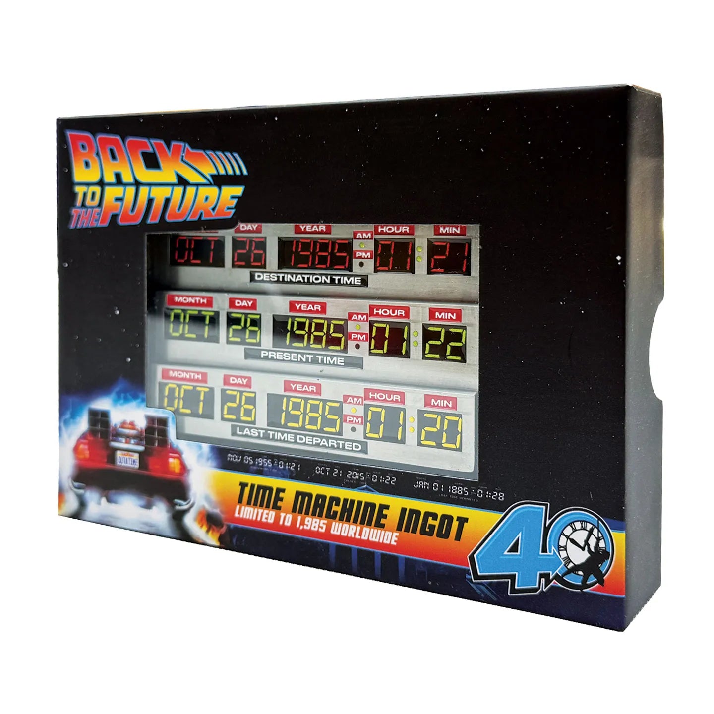 BACK TO THE FUTURE TIME CIRCUIT LIMTED EDITION METAL INGOT FANATTIK