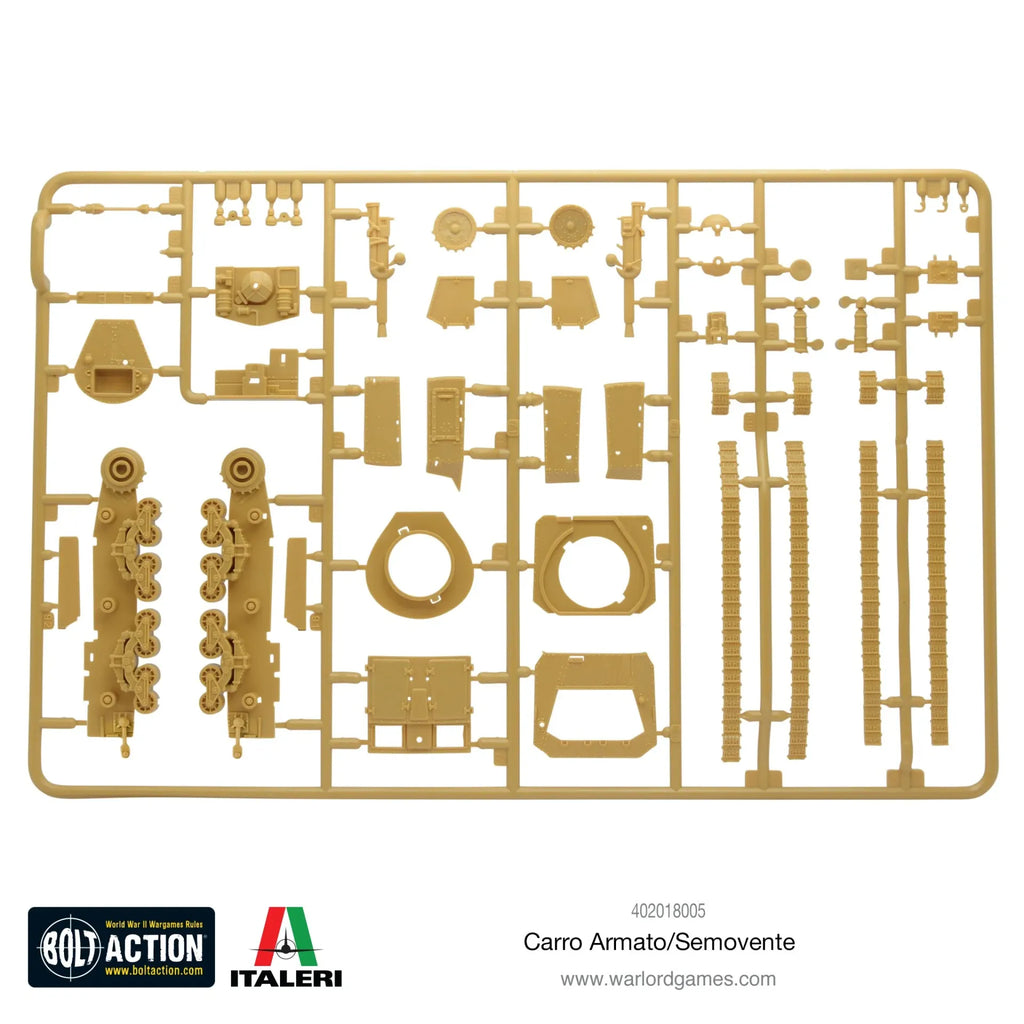 BOLT ACTION CARRO ARMATO & SEMOVENTE WARLORD GAMES