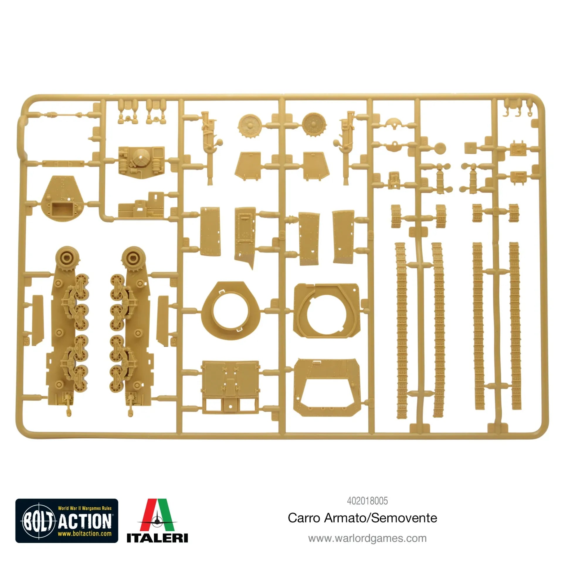 BOLT ACTION CARRO ARMATO & SEMOVENTE WARLORD GAMES