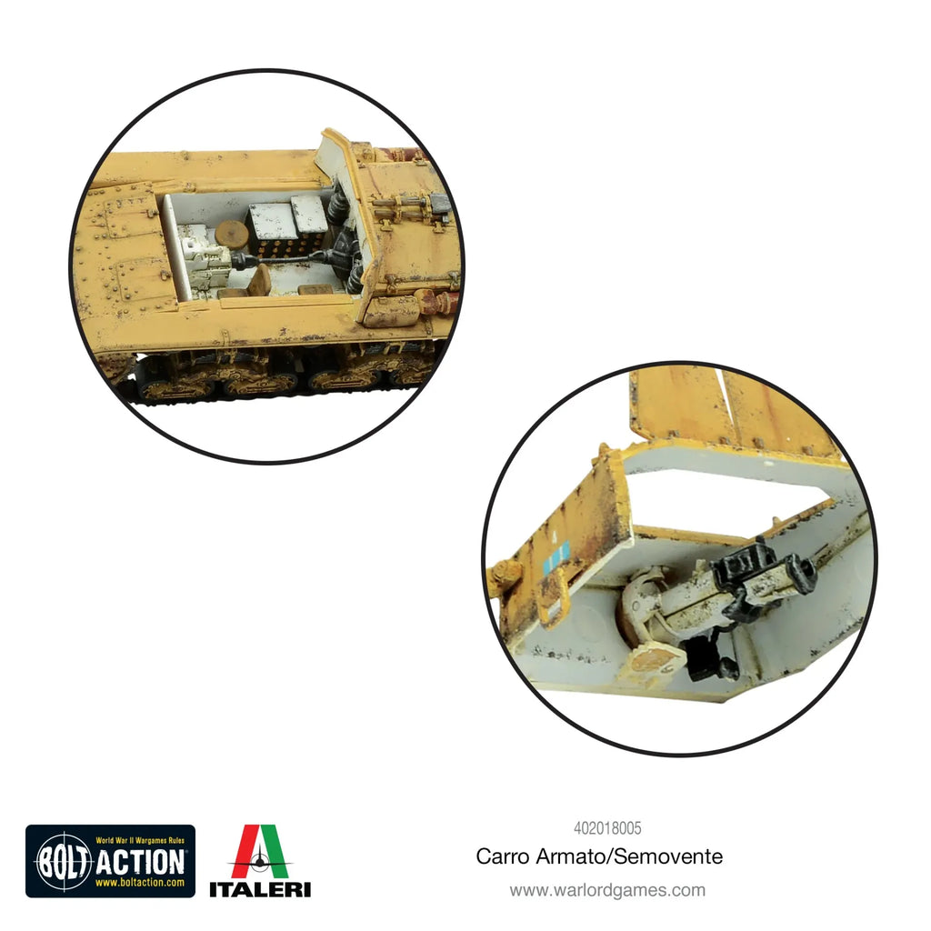 BOLT ACTION CARRO ARMATO & SEMOVENTE WARLORD GAMES