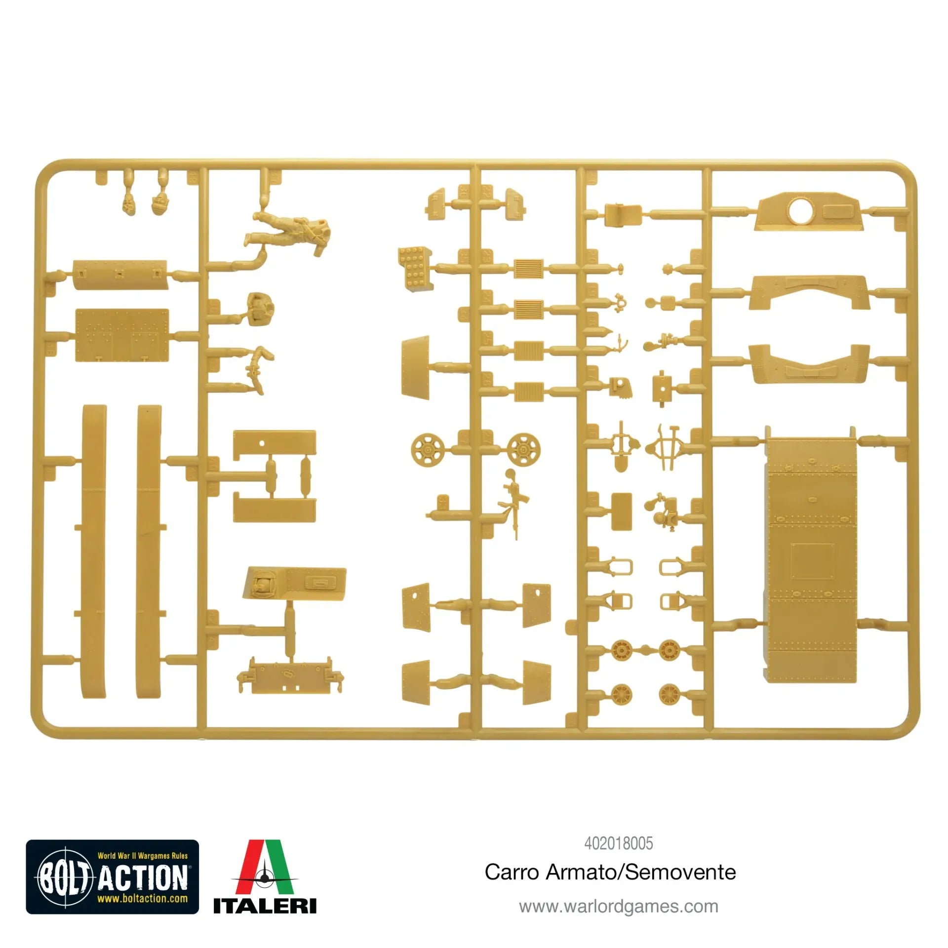 BOLT ACTION CARRO ARMATO & SEMOVENTE WARLORD GAMES