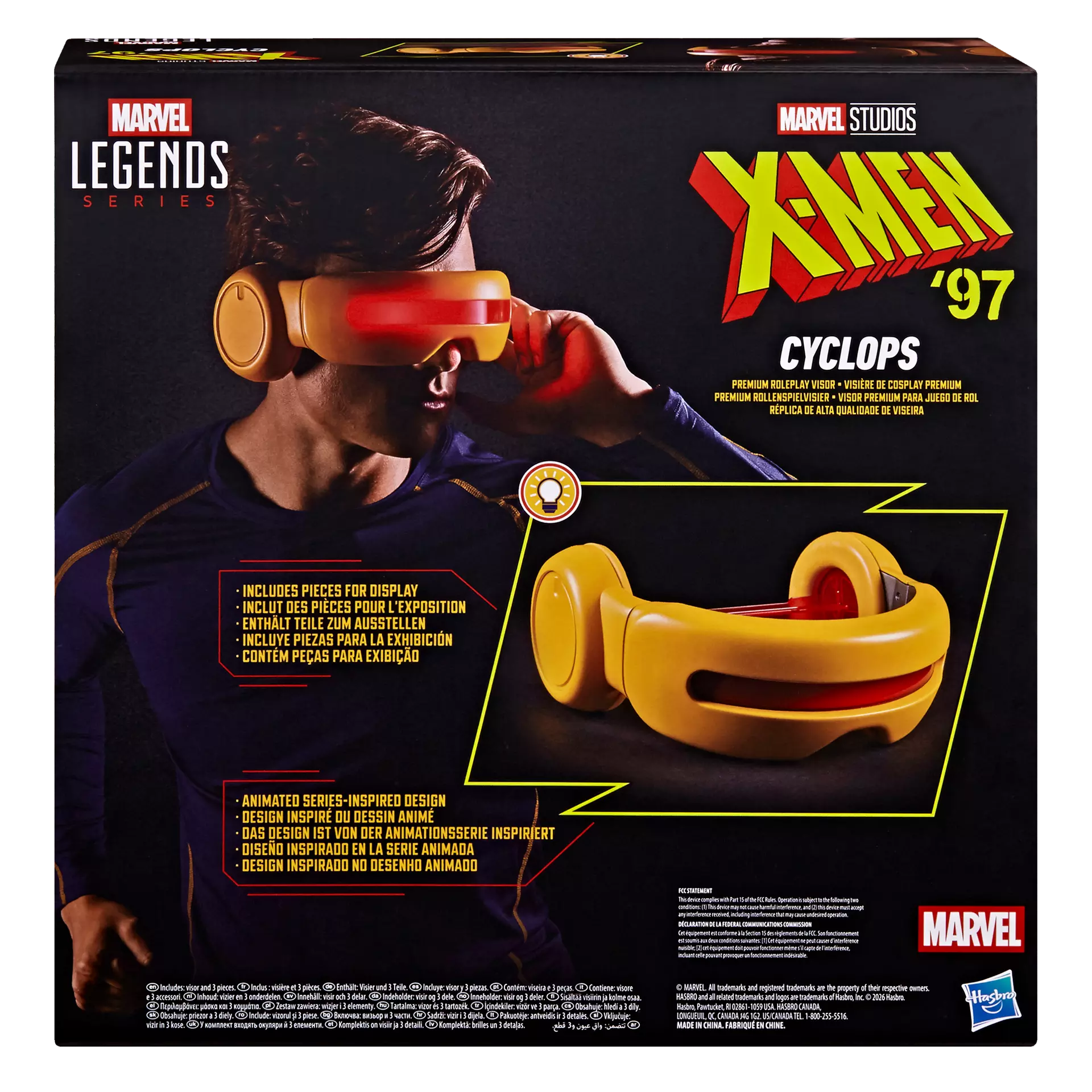 MARVEL LEGENDS X-Men 97 CYCLOPS ELECTRONIC VISOR HASBRO