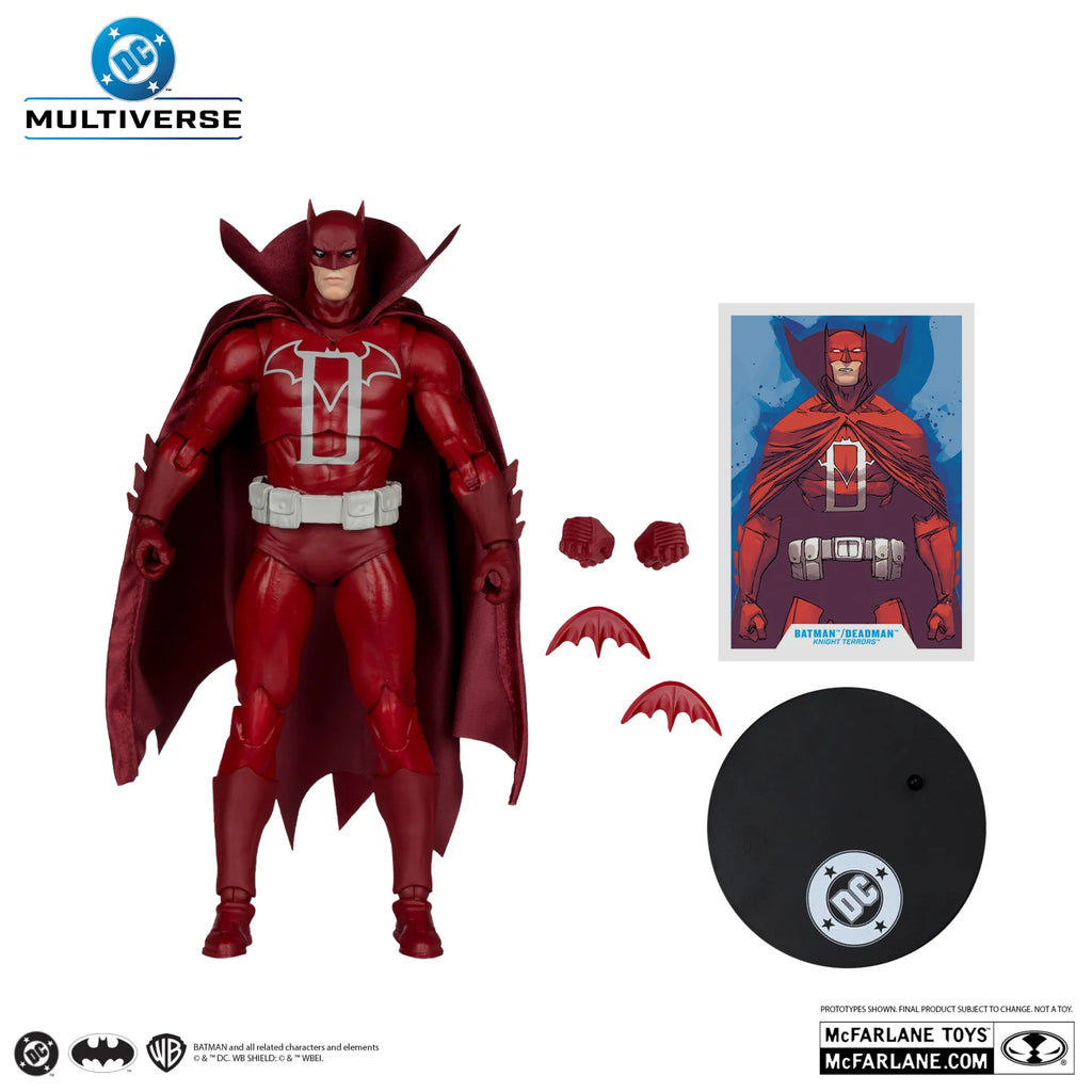 DC MULTIVERSE 7INCH BATMAN/DEADMAN KNIGHT TERRORS ACTION FIGURE McFARLANE TOYS 25