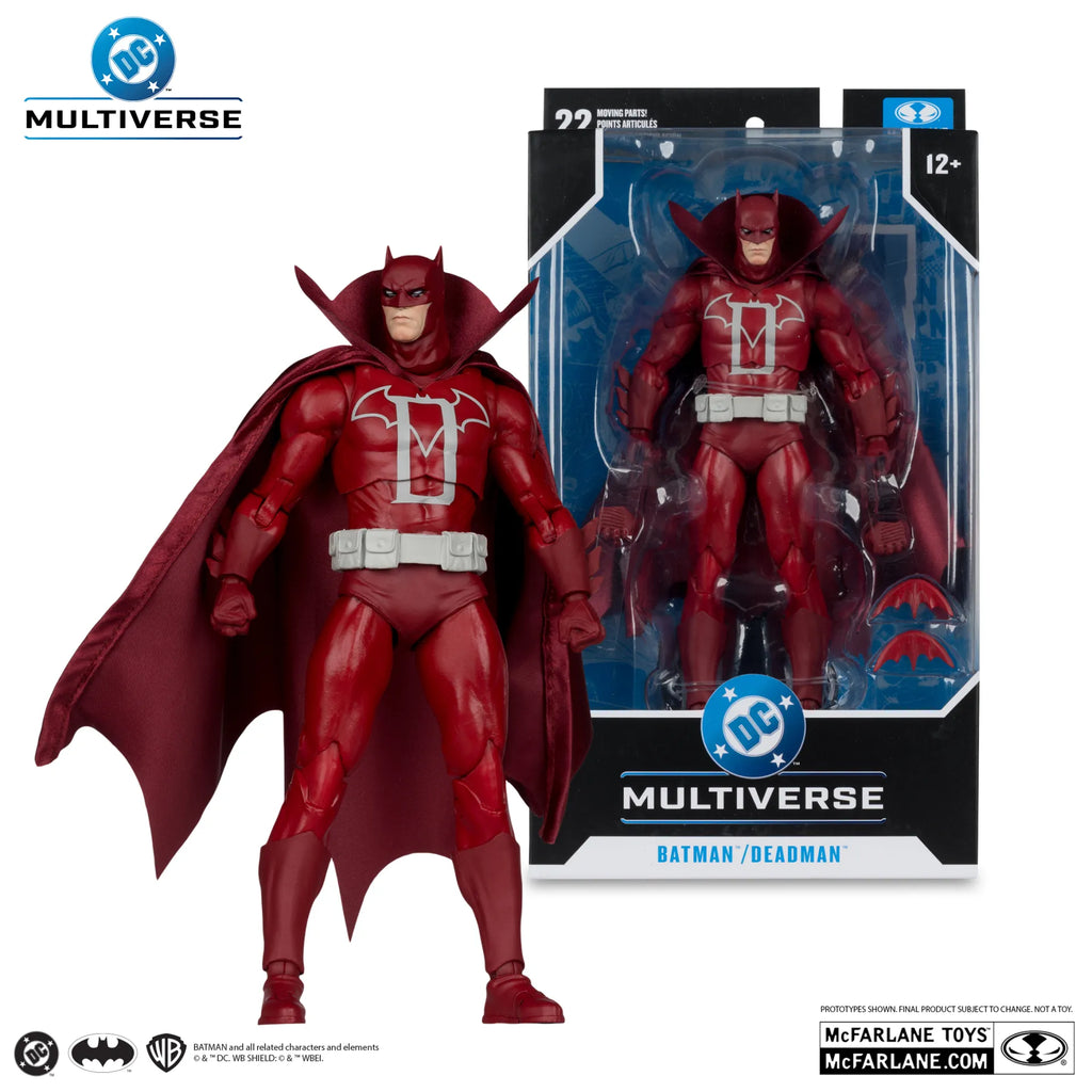 DC MULTIVERSE 7INCH BATMAN/DEADMAN KNIGHT TERRORS ACTION FIGURE McFARLANE TOYS 25