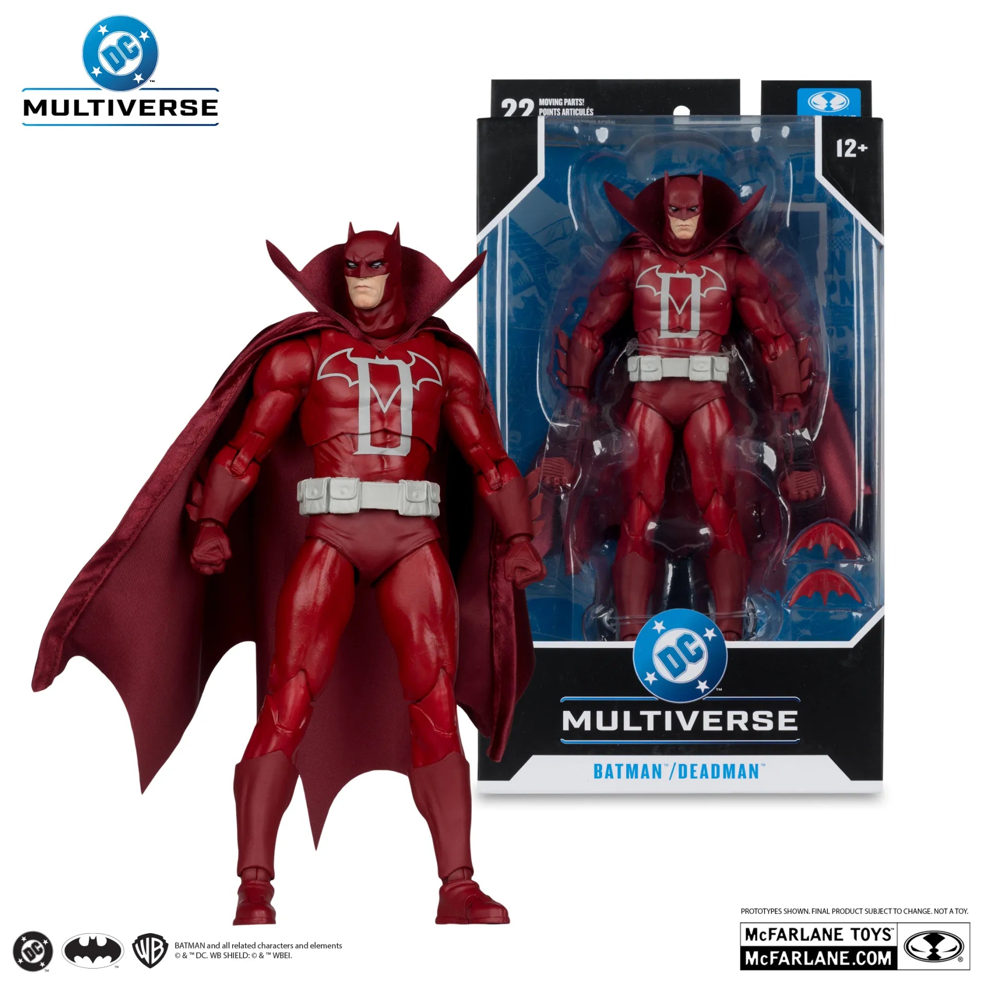 DC MULTIVERSE 7INCH BATMAN/DEADMAN KNIGHT TERRORS ACTION FIGURE McFARLANE TOYS 25