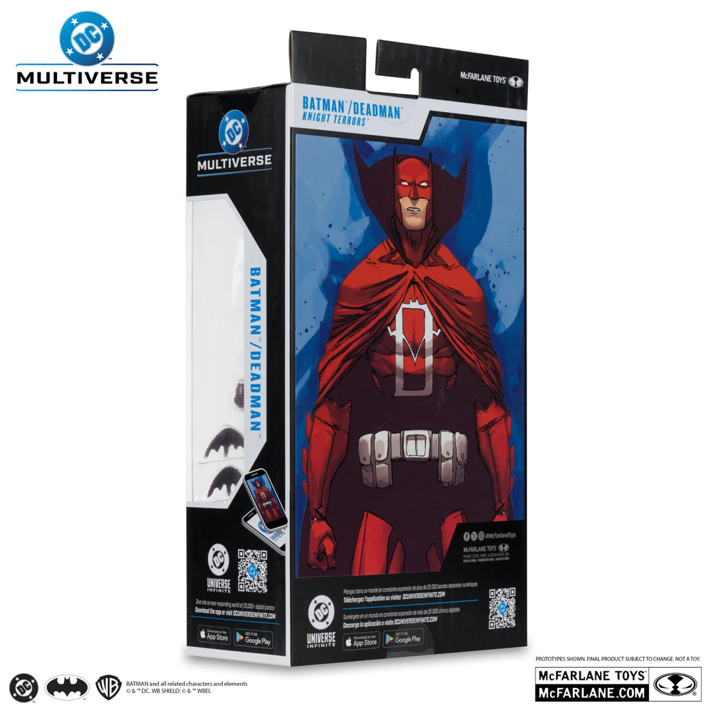 DC MULTIVERSE 7INCH BATMAN/DEADMAN KNIGHT TERRORS ACTION FIGURE McFARLANE TOYS 25