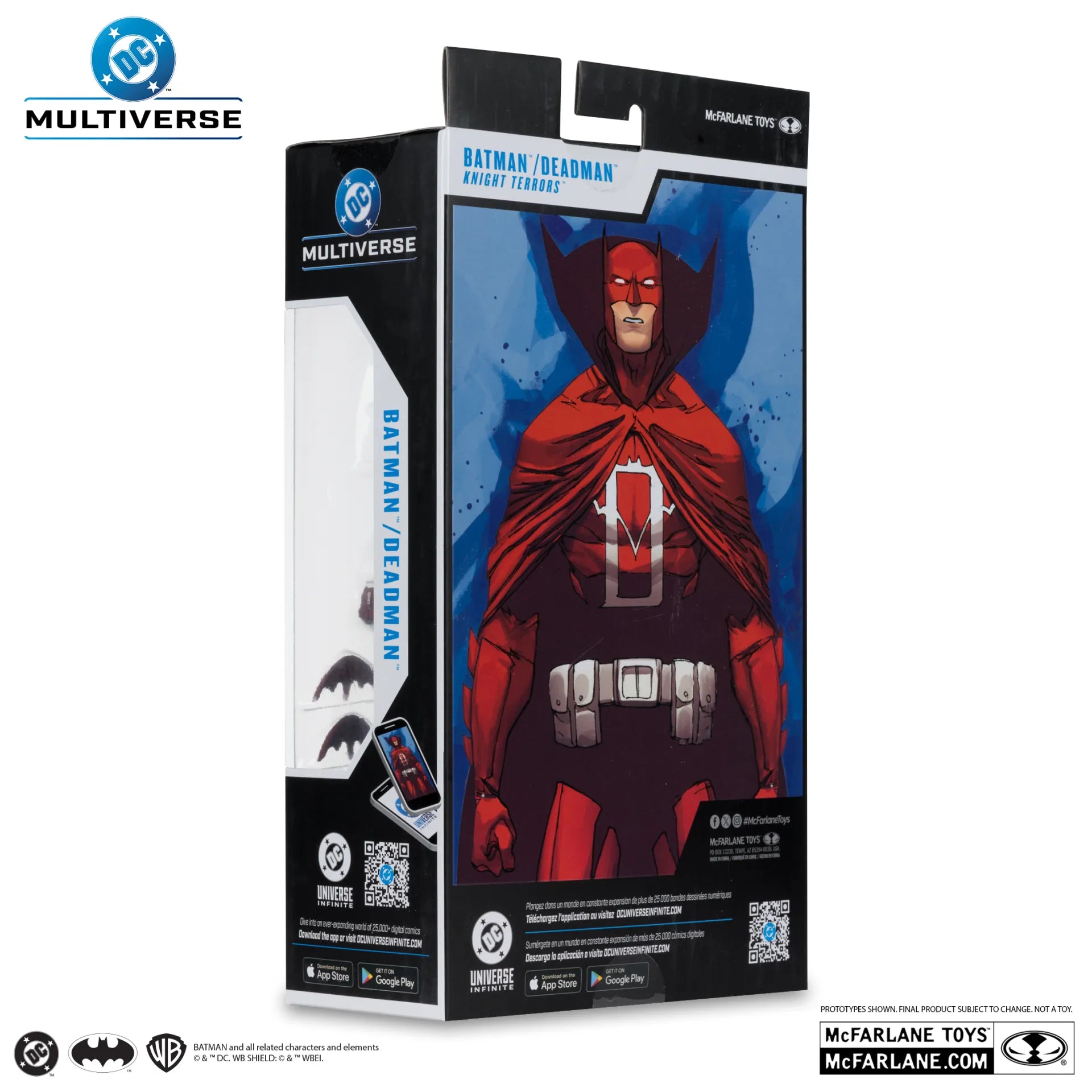 DC MULTIVERSE 7INCH BATMAN/DEADMAN KNIGHT TERRORS ACTION FIGURE McFARLANE TOYS 25