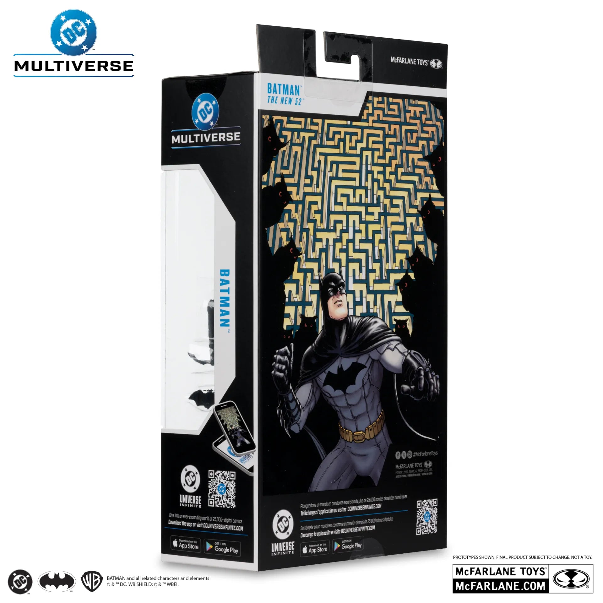 DC MULTIVERSE 7INCH BATMAN NEW 52 ACTION FIGURE McFARLANE TOYS 25