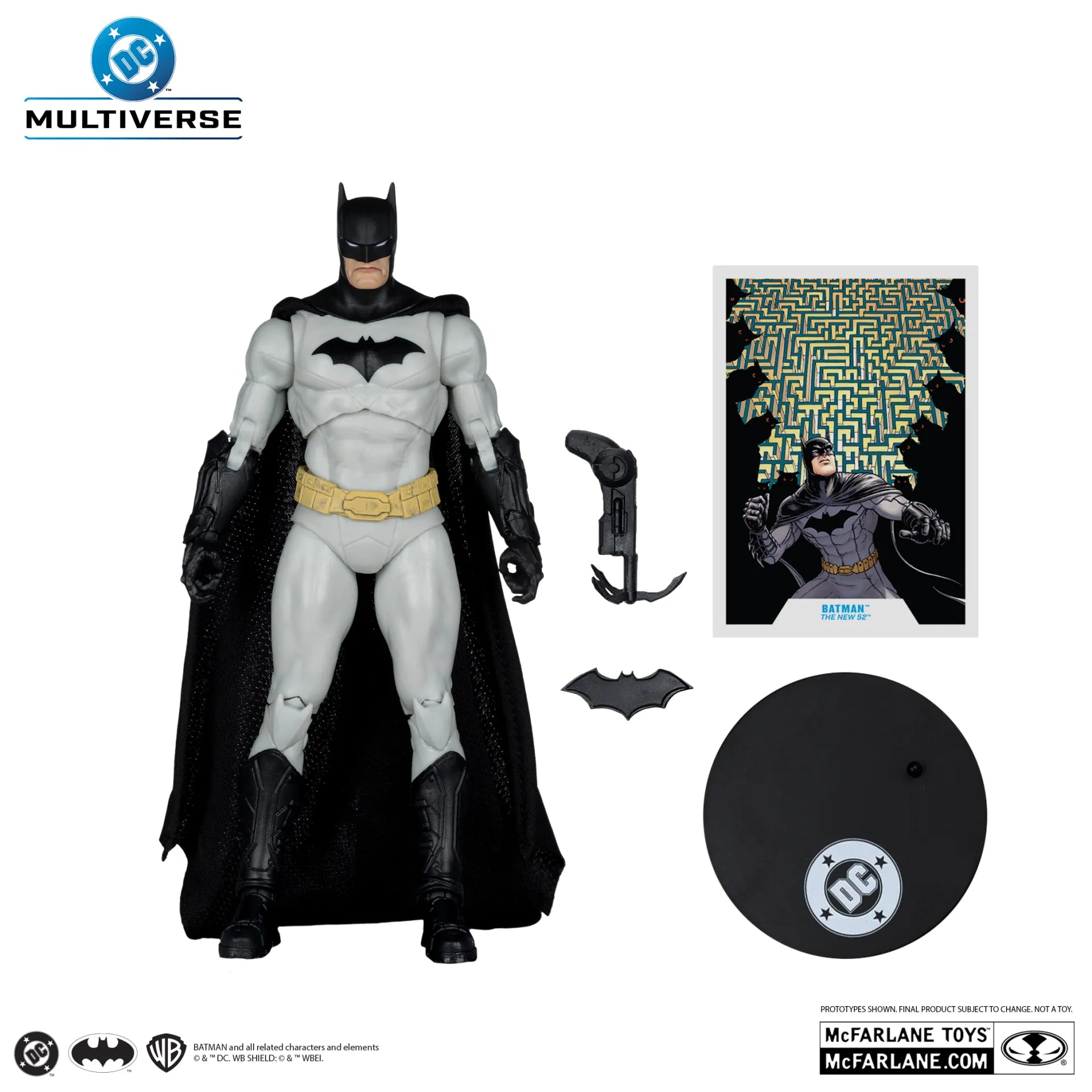 DC MULTIVERSE 7INCH BATMAN NEW 52 ACTION FIGURE McFARLANE TOYS 25