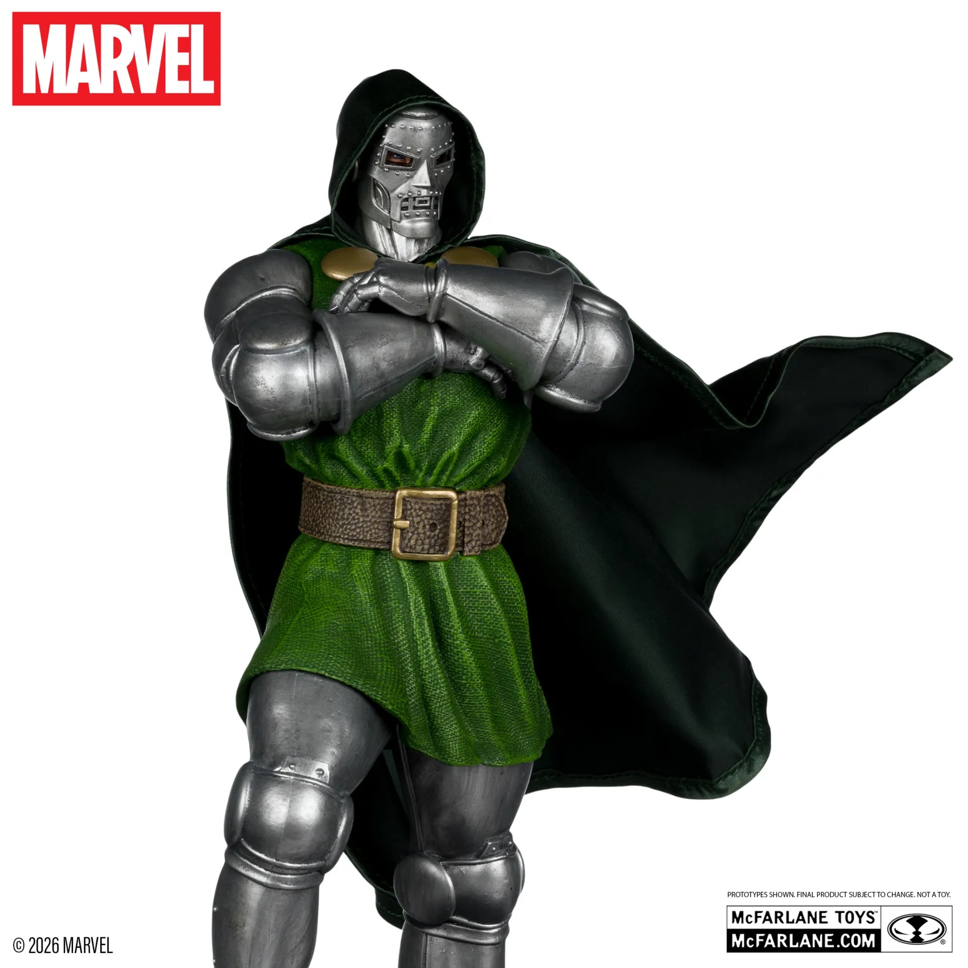 MARVEL COLLECTION 1:6 WV8 DOCTOR DOOM #1 FIGURE McFARLANE TOYS 25