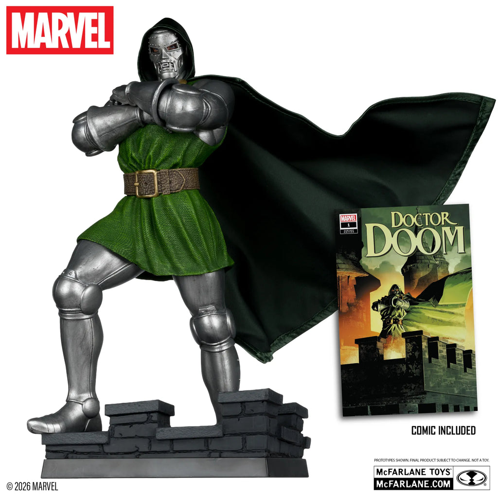 MARVEL COLLECTION 1:6 WV8 DOCTOR DOOM #1 FIGURE McFARLANE TOYS 25