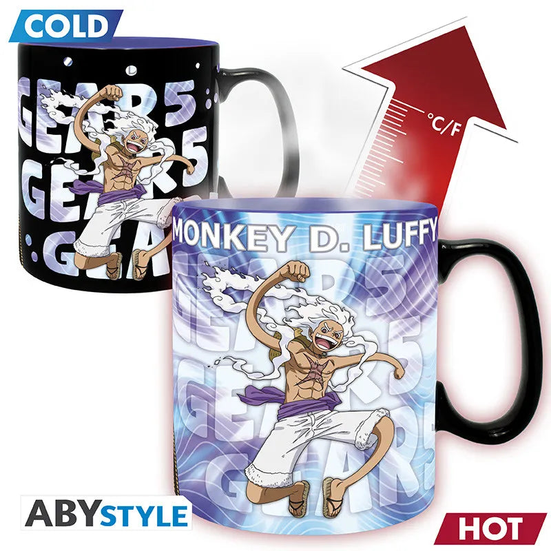 ONE PIECE GEAR 5 HEAT CHANGE MUG Abystyle Studio