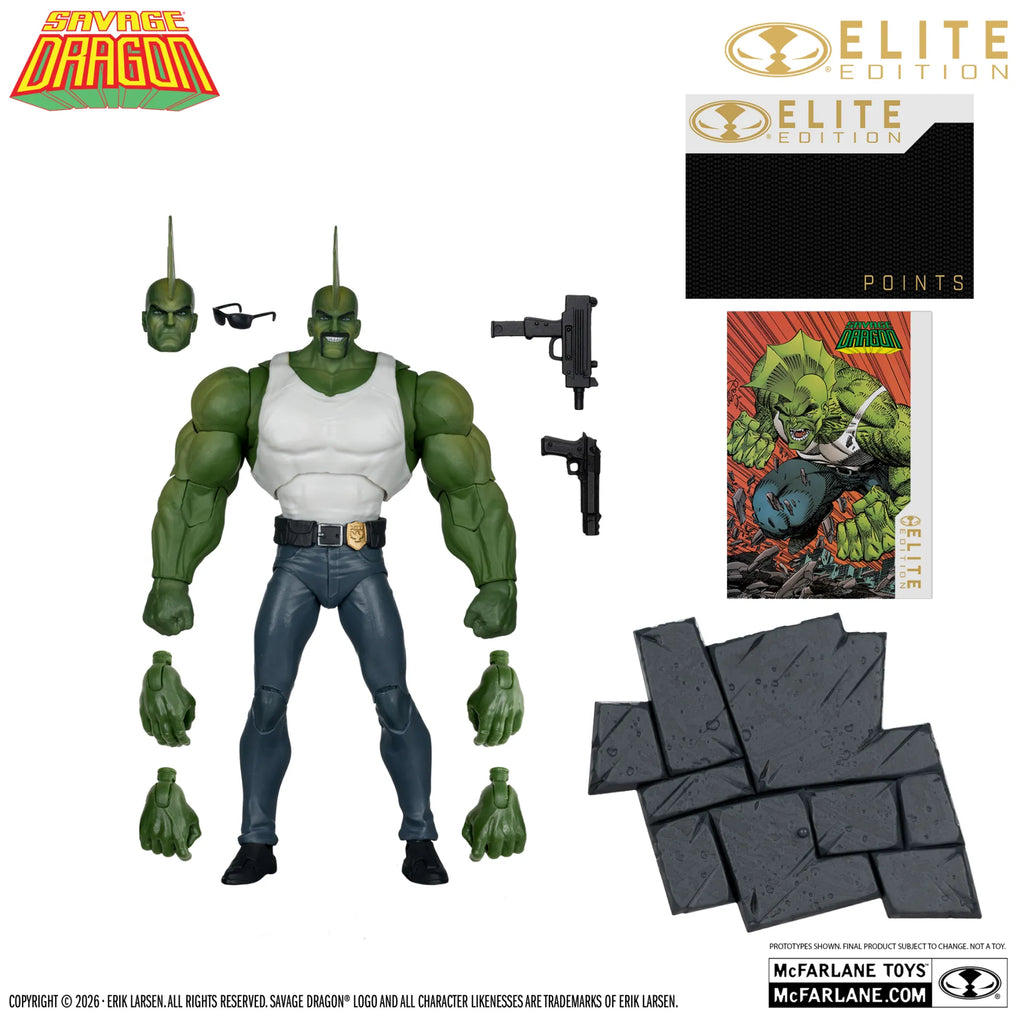 MCFARLANE ELITE EDITION SAVAGE DRAGON ACTION FIGURE McFARLANE TOYS 25