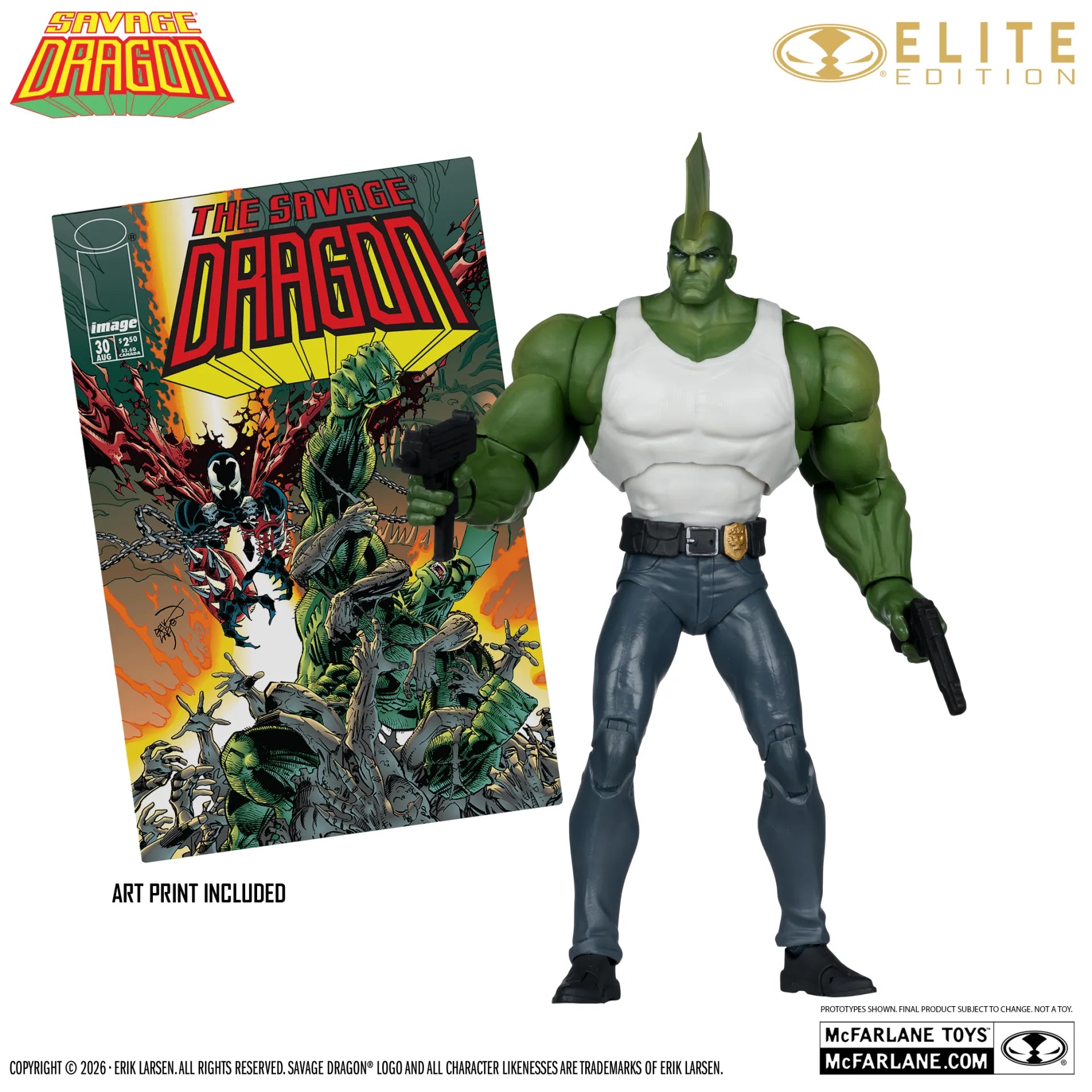 MCFARLANE ELITE EDITION SAVAGE DRAGON ACTION FIGURE McFARLANE TOYS 25