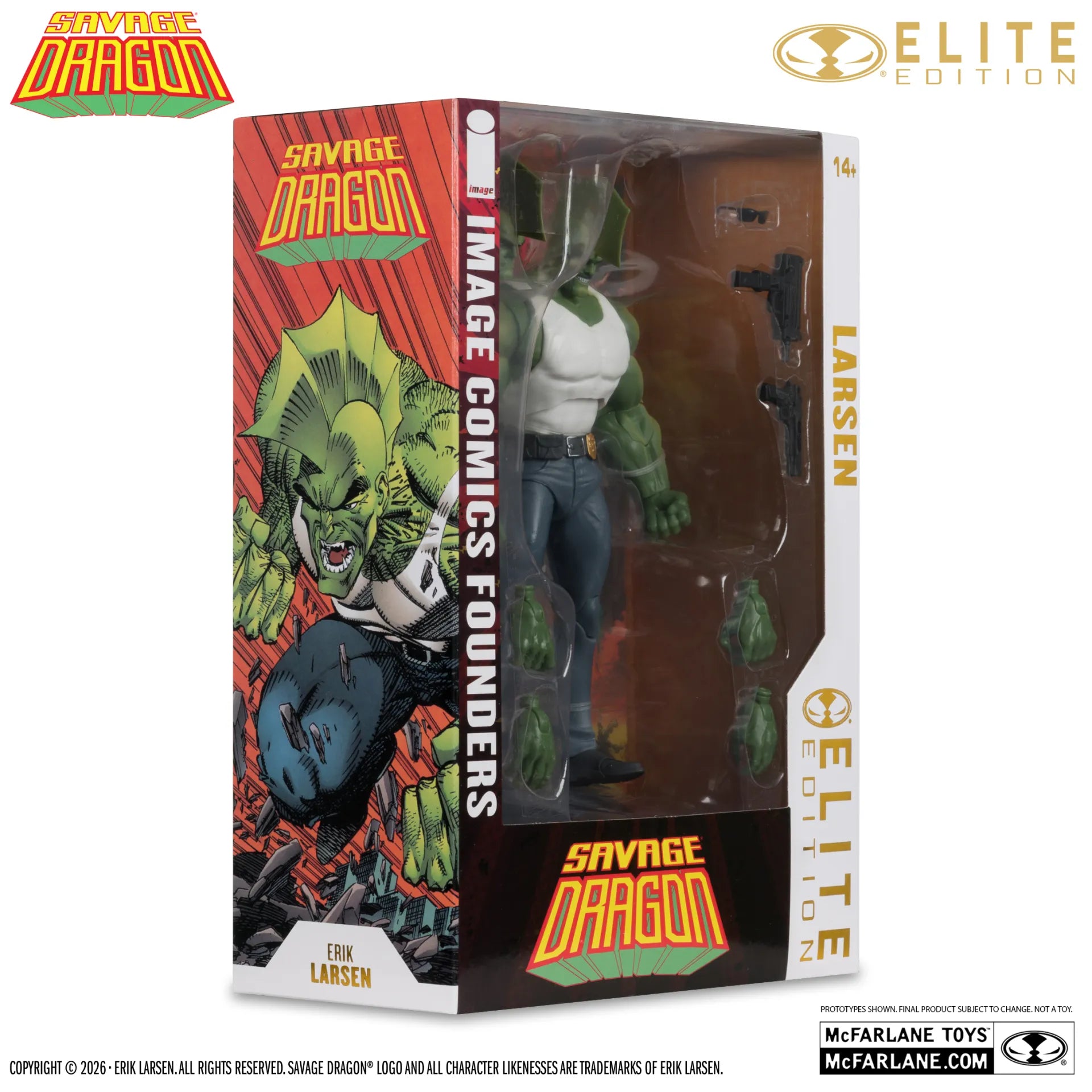MCFARLANE ELITE EDITION SAVAGE DRAGON ACTION FIGURE McFARLANE TOYS 25
