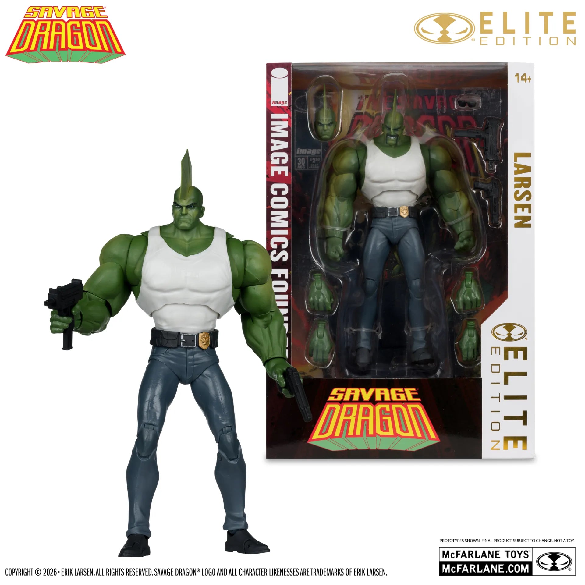 MCFARLANE ELITE EDITION SAVAGE DRAGON ACTION FIGURE McFARLANE TOYS 25