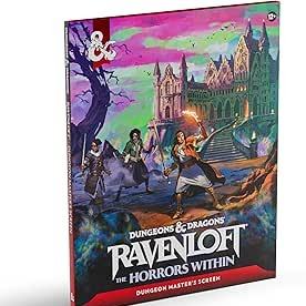 DUNGEONS & DRAGONS RAVENLOFT THE HORROR WITHIN DUNGEON MASTER SCREEN ENGLISH ED WIZARDS OF THE COAST